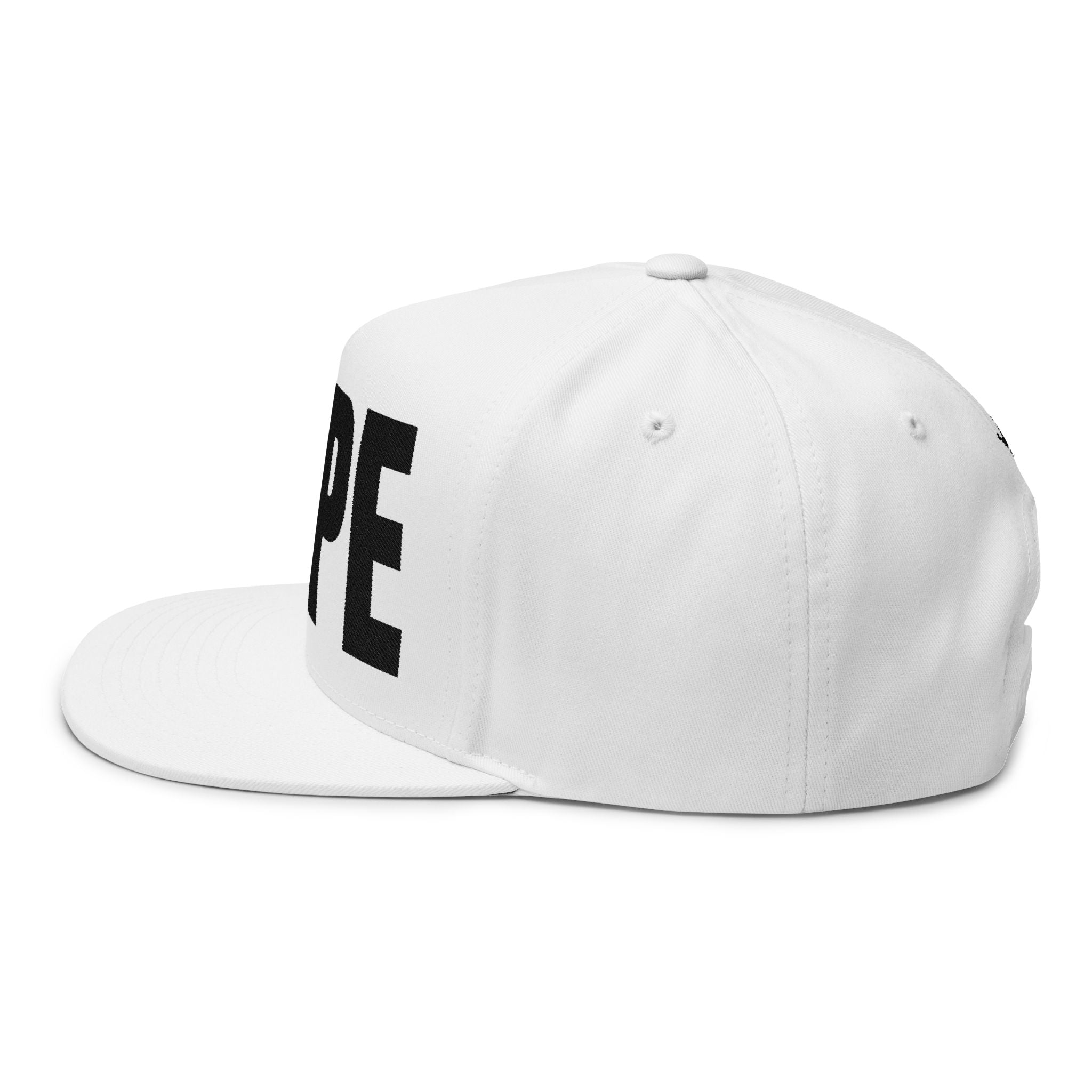 HOPE- Embroidered Flat Bill Snapback