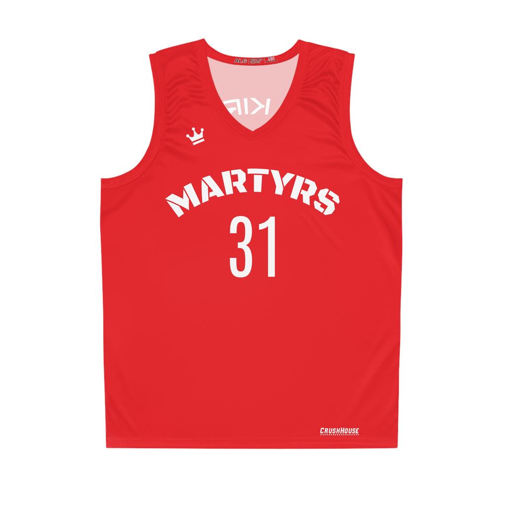 Team Martyrs (Charlie Kirk age 31)- Basketball Jersey