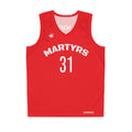 Team Martyrs (Charlie Kirk age 31)- Basketball Jersey