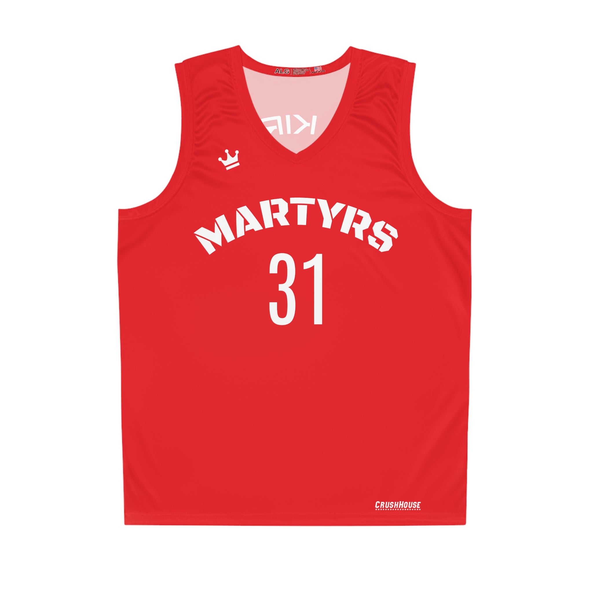 Team Martyrs (Charlie Kirk age 31)- Basketball Jersey