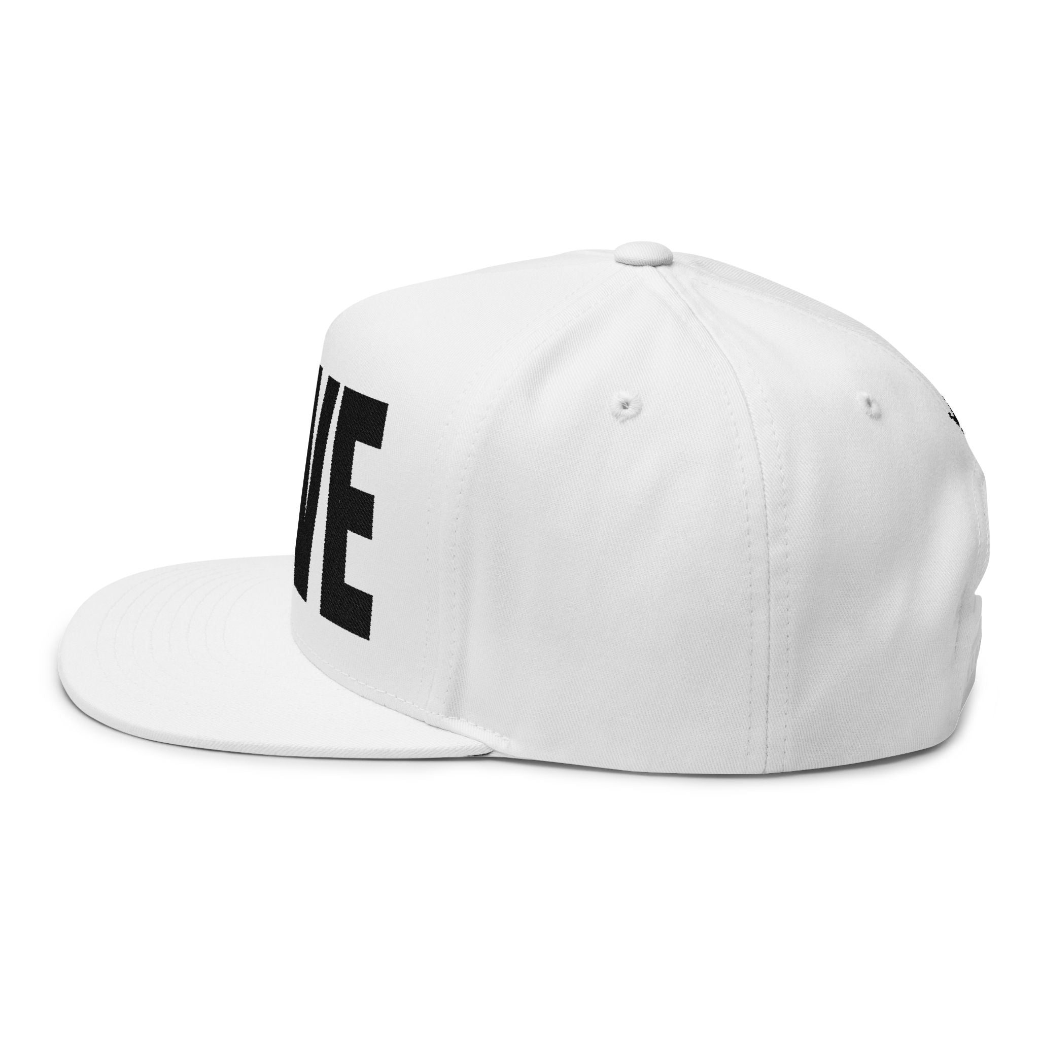 LOVE- Embroidered Flat Bill Snapback