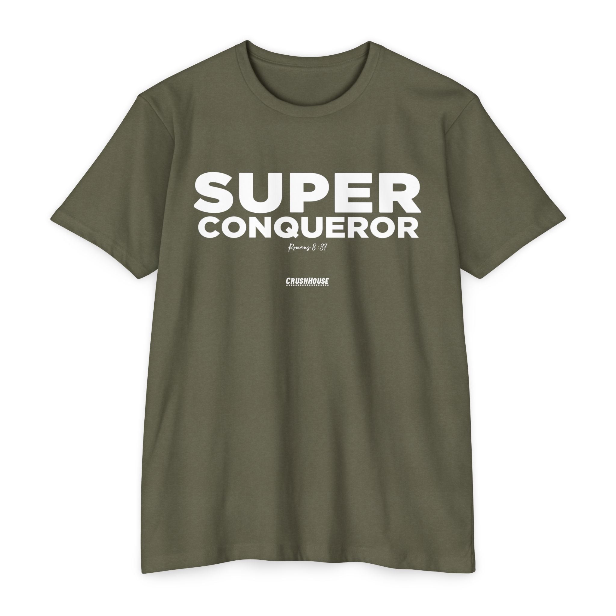 Super Conqueror (Rom. 8:37)- Premium Unisex T-shirt