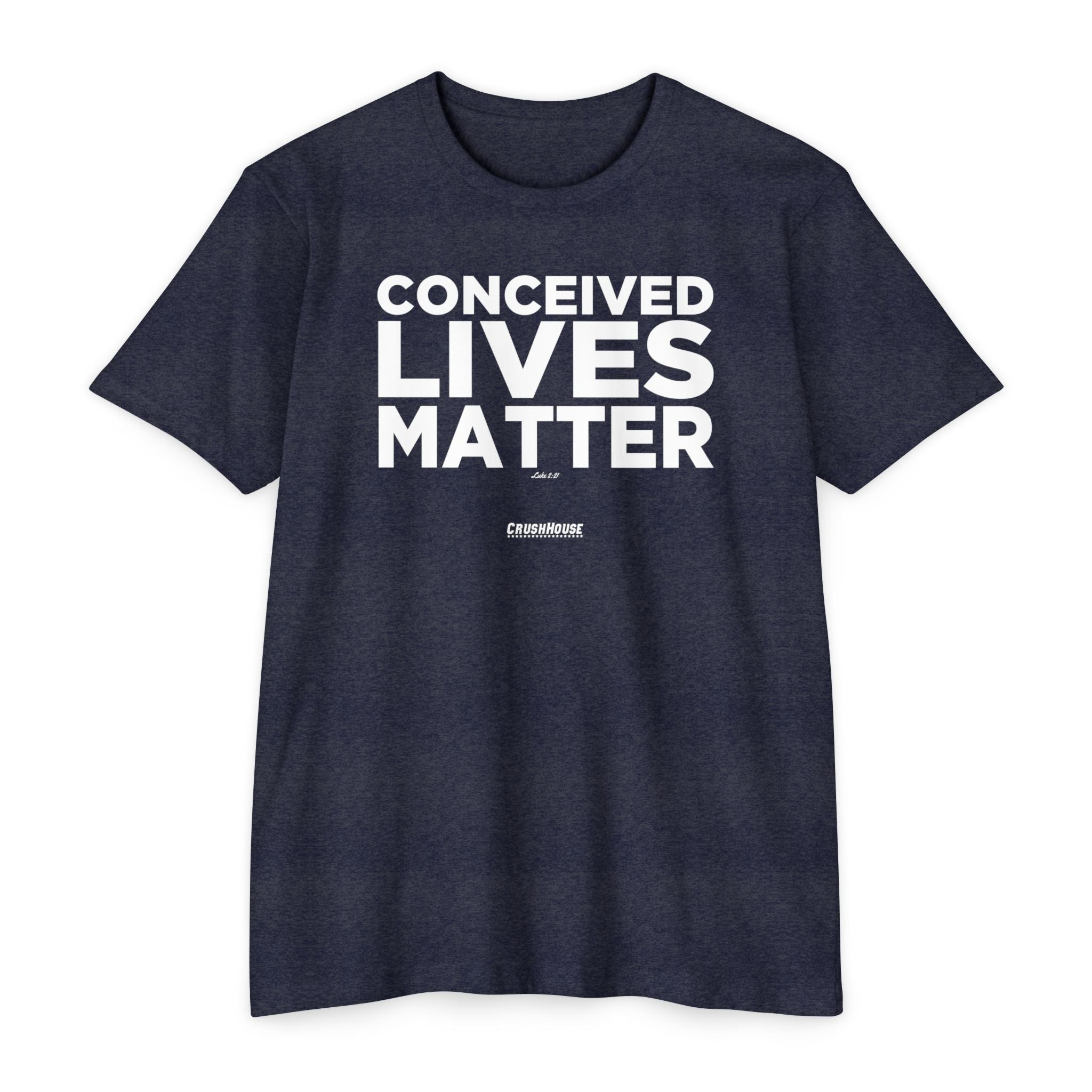 Conceived Lives Matter (Luke 2:21)- Premium Unisex T-shirt