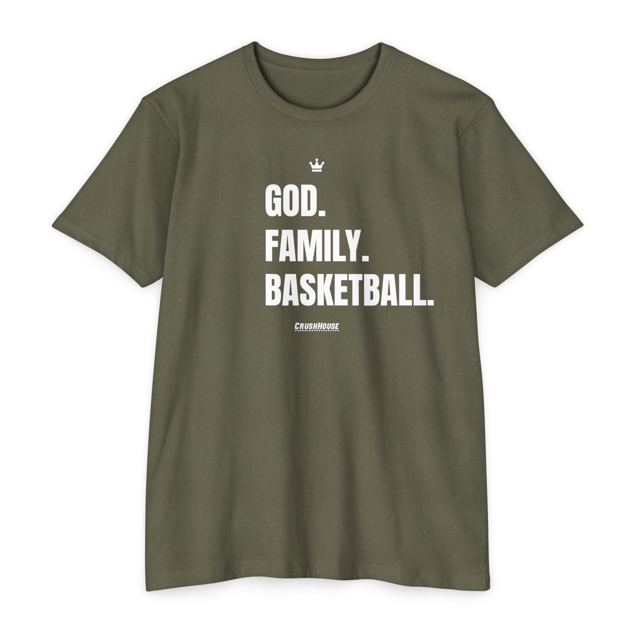 God. Family. Basketball. - Premium Unisex T-shirt