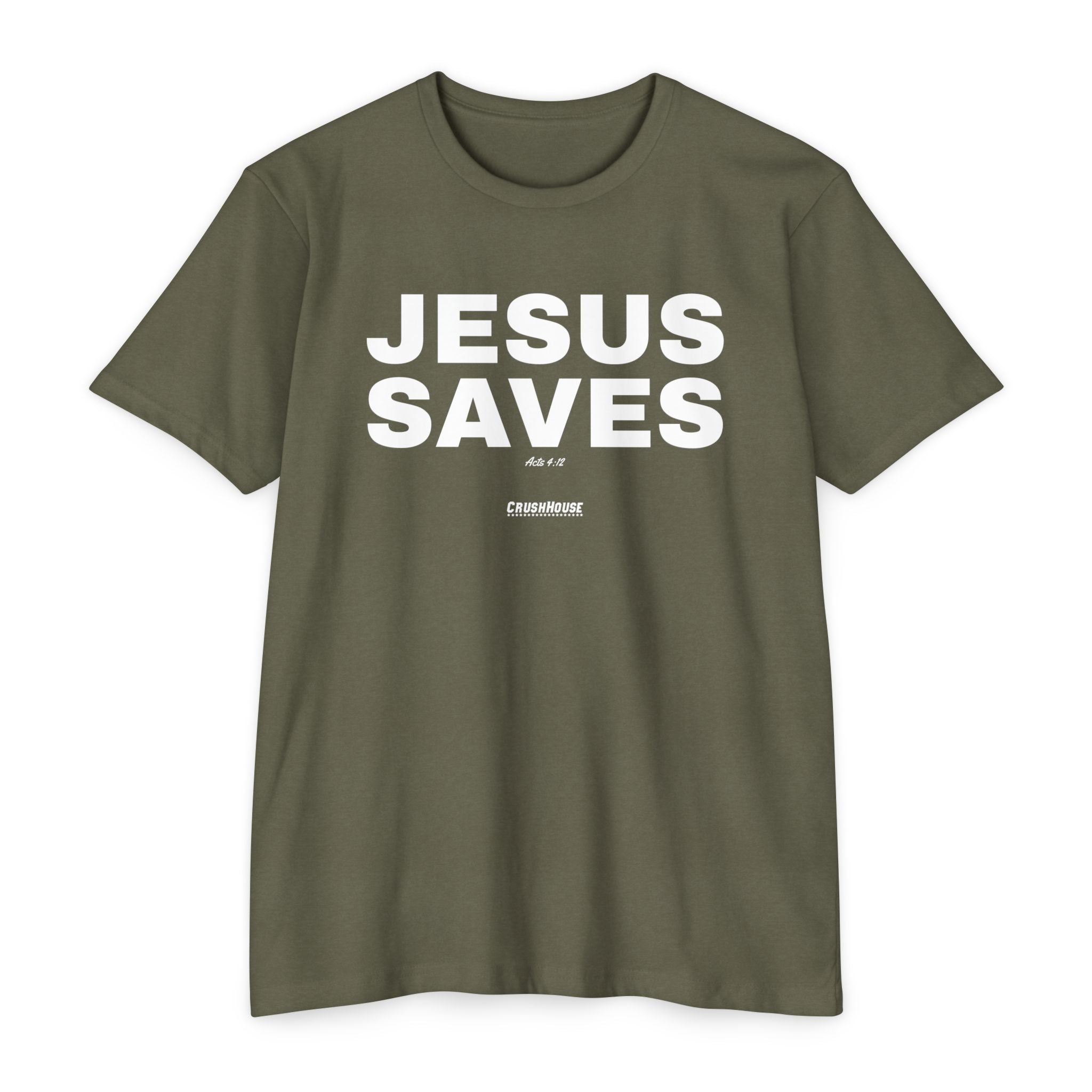 Jesus Saves (Acts 4:12)- Premium Unisex T-shirt