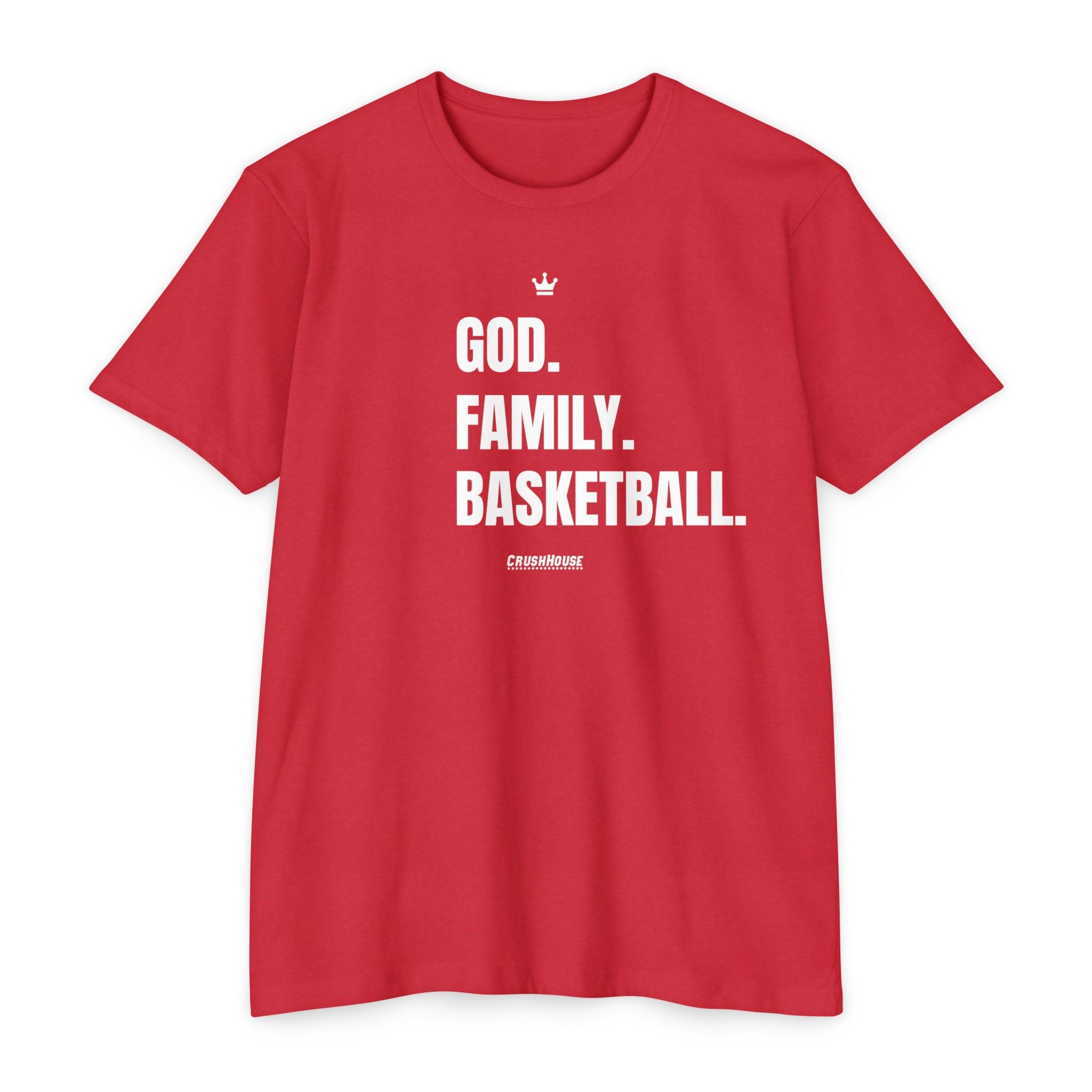 God. Family. Basketball. - Premium Unisex T-shirt
