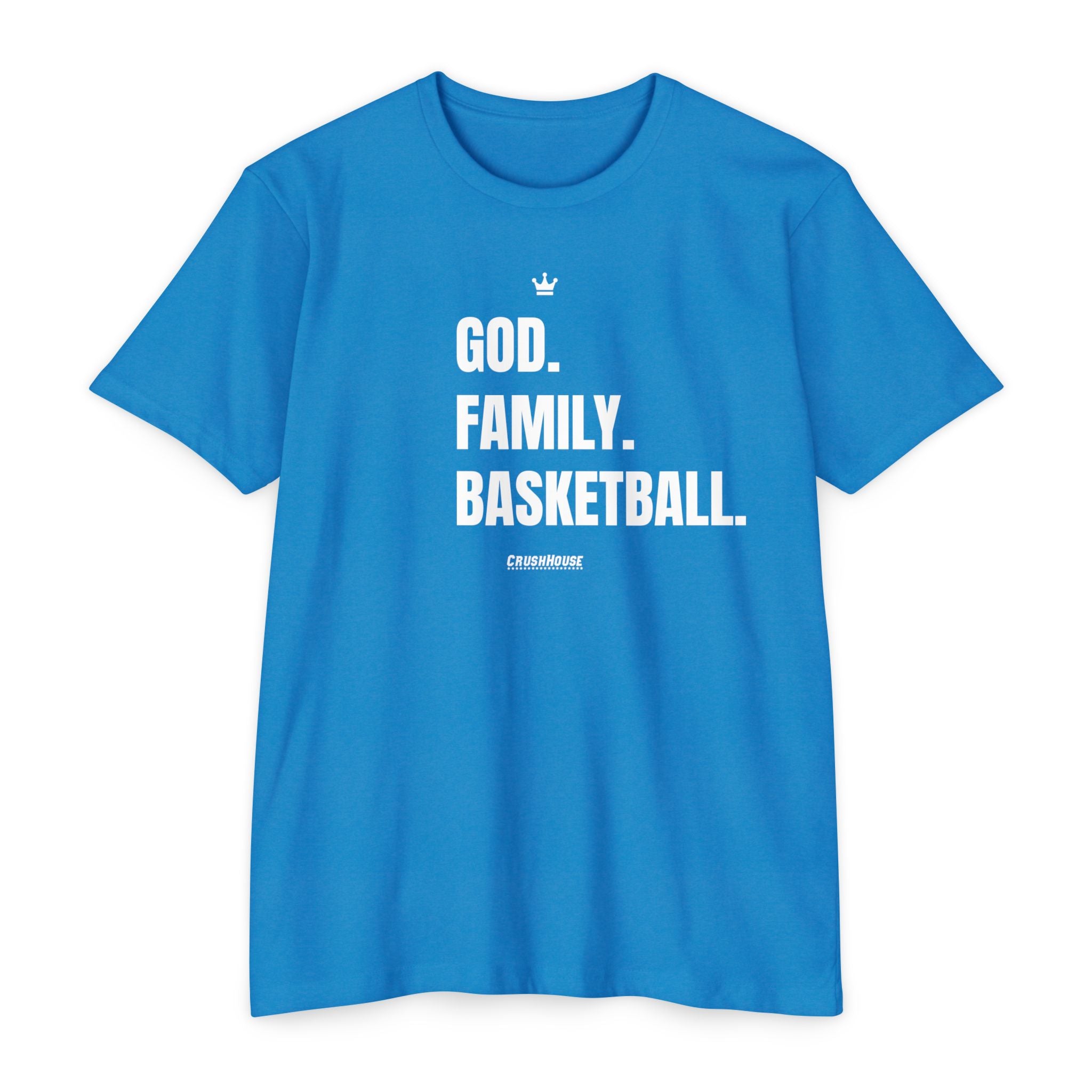 God. Family. Basketball. - Premium Unisex T-shirt