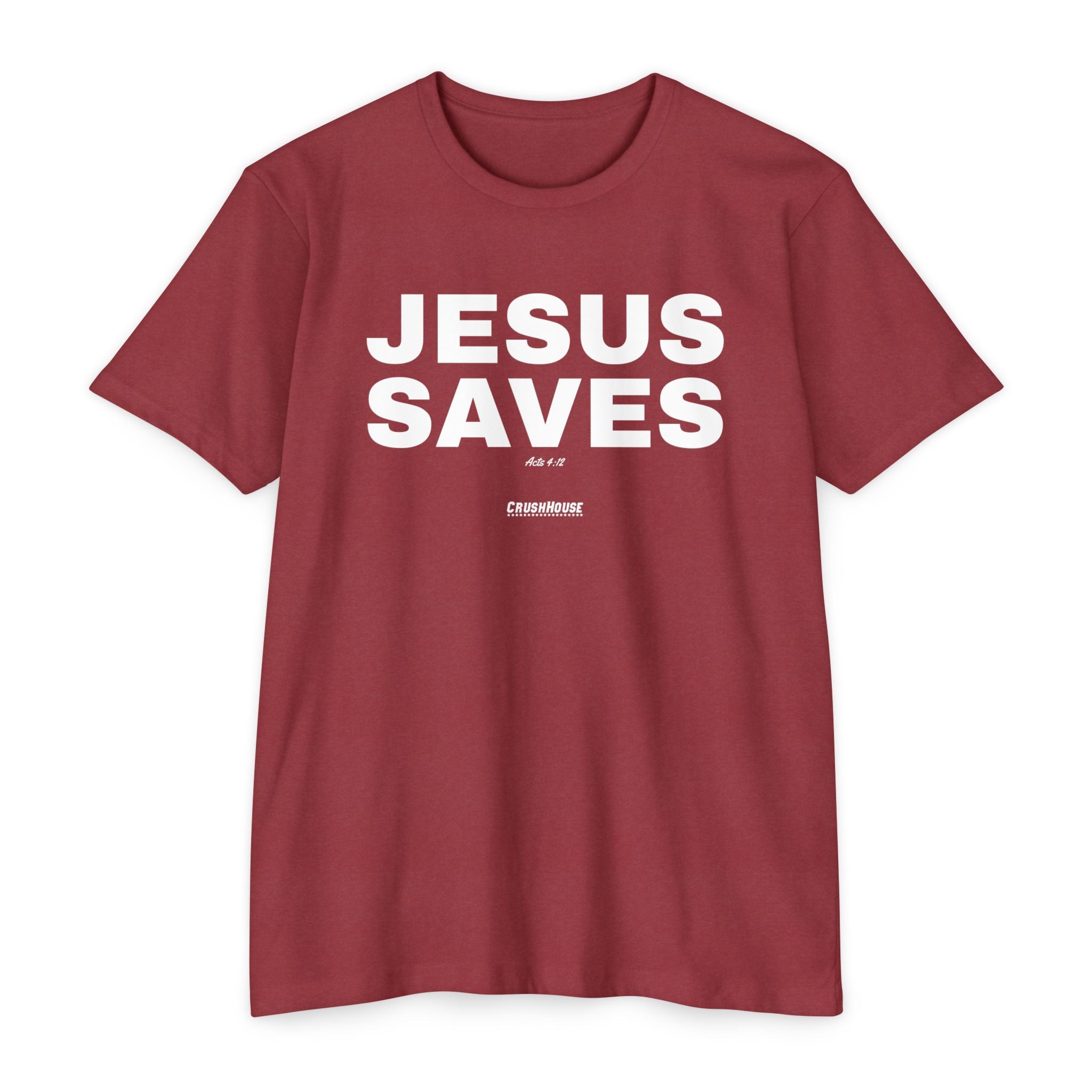 Jesus Saves (Acts 4:12)- Premium Unisex T-shirt