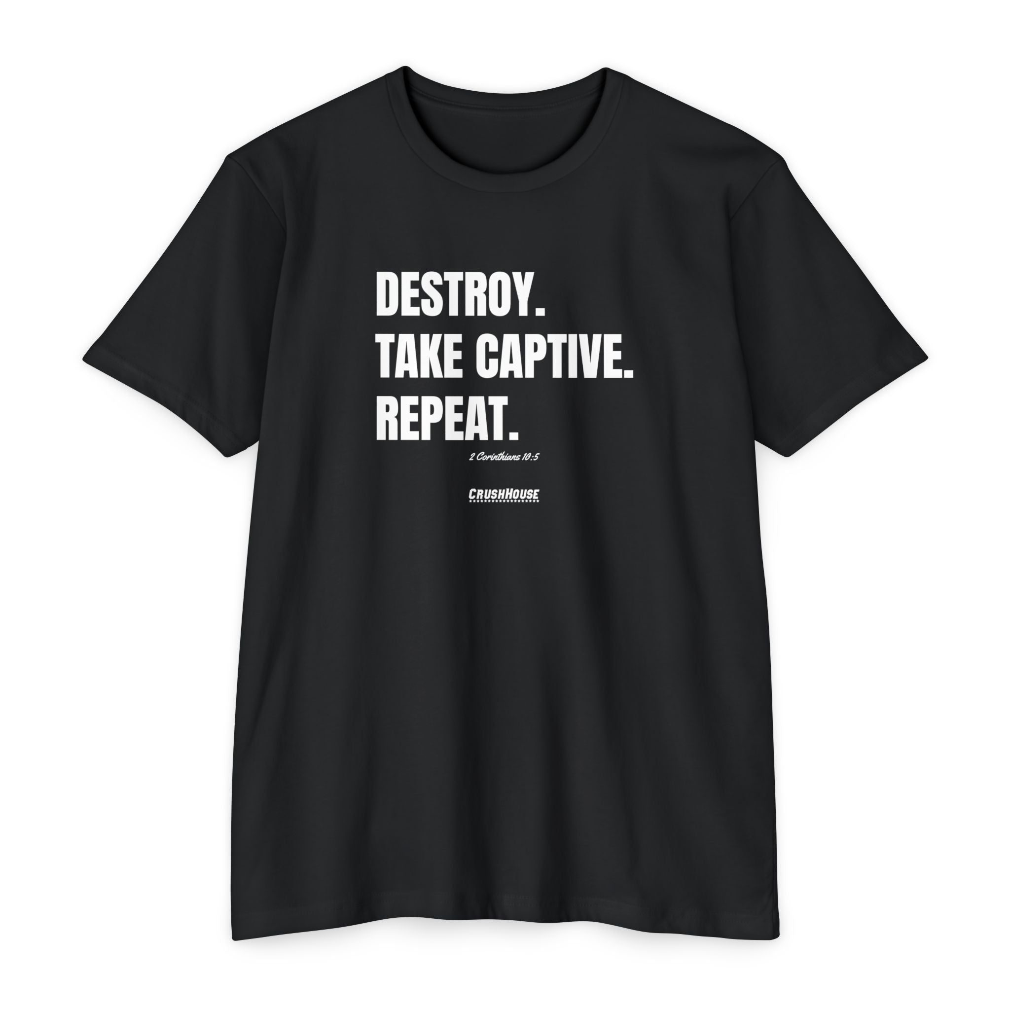 DESTROY (2 Cor. 10:5)- Premium Unisex T-shirt