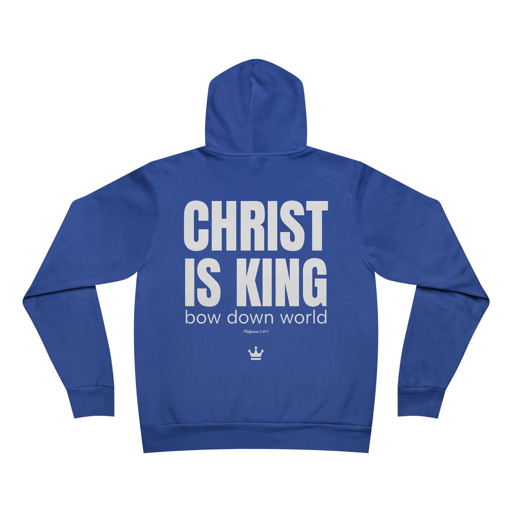 Christ Is King (Philippians 2:10-11)- Super Soft Premium Unisex Fleece Hoodie