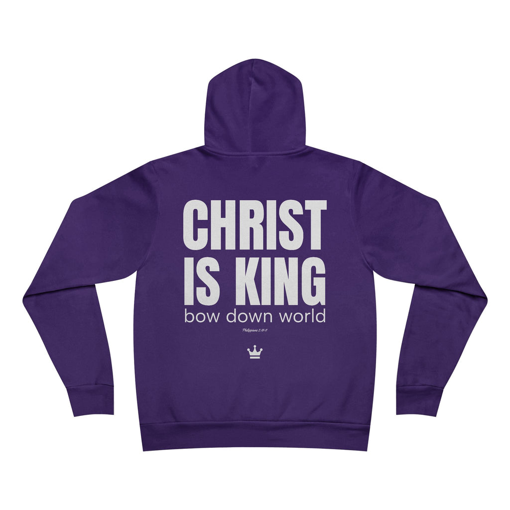 Christ Is King (Philippians 2:10-11)- Super Soft Premium Unisex Fleece Hoodie