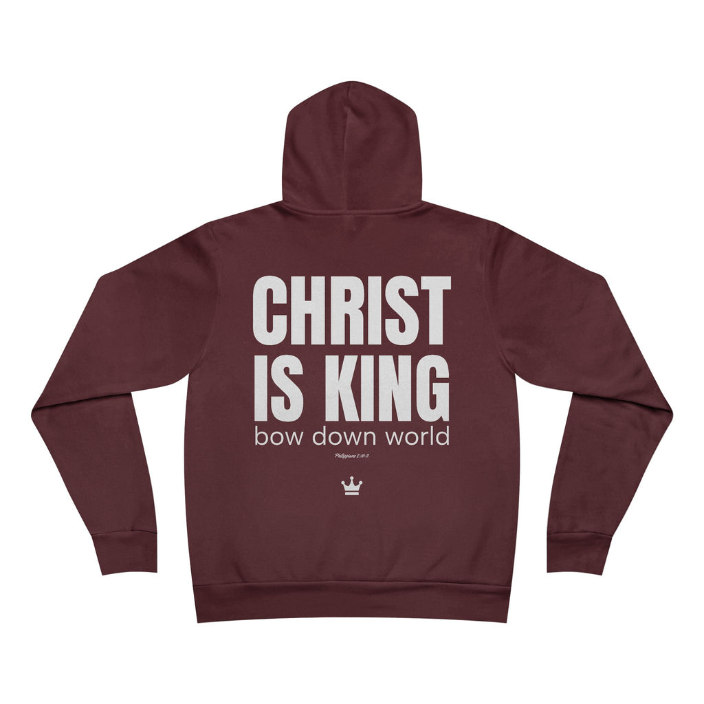 Christ Is King (Philippians 2:10-11)- Super Soft Premium Unisex Fleece Hoodie