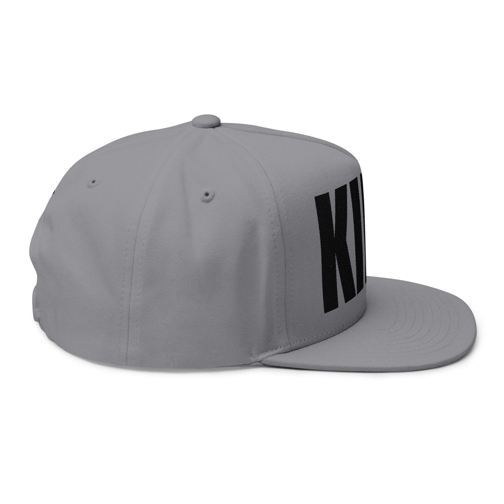 KIRK- Embroidered Flat Bill Snapback