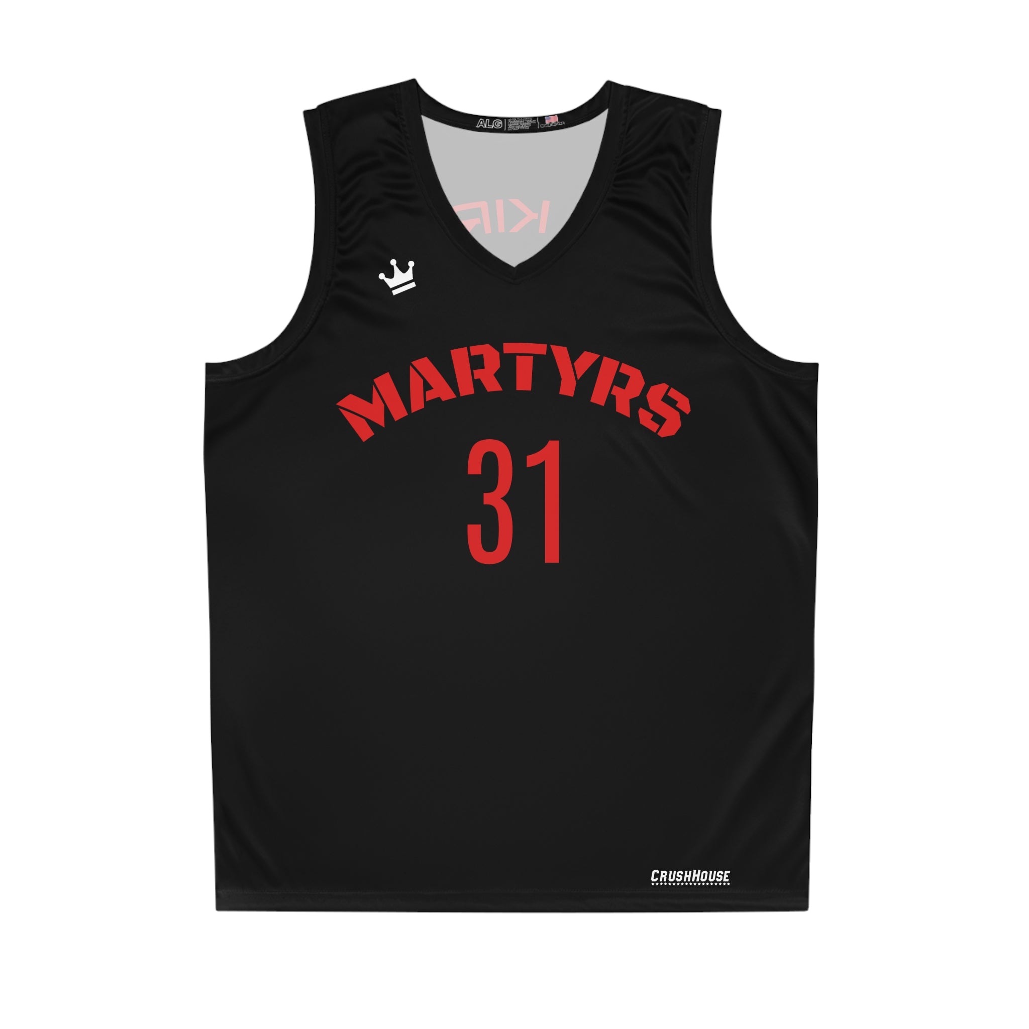 Team Martyrs (Charlie Kirk age 31)- Basketball Jersey