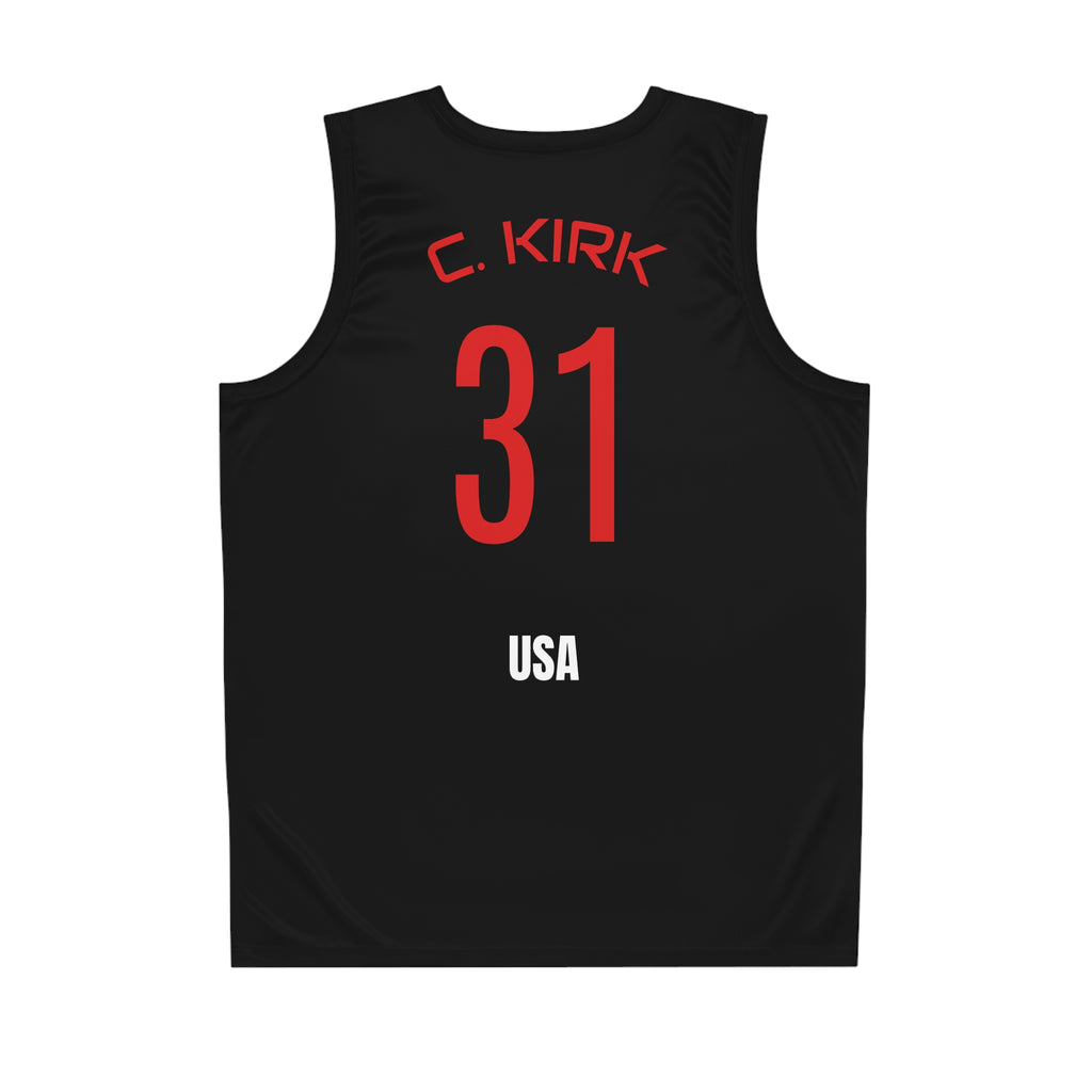 Team Martyrs (Charlie Kirk age 31)- Basketball Jersey