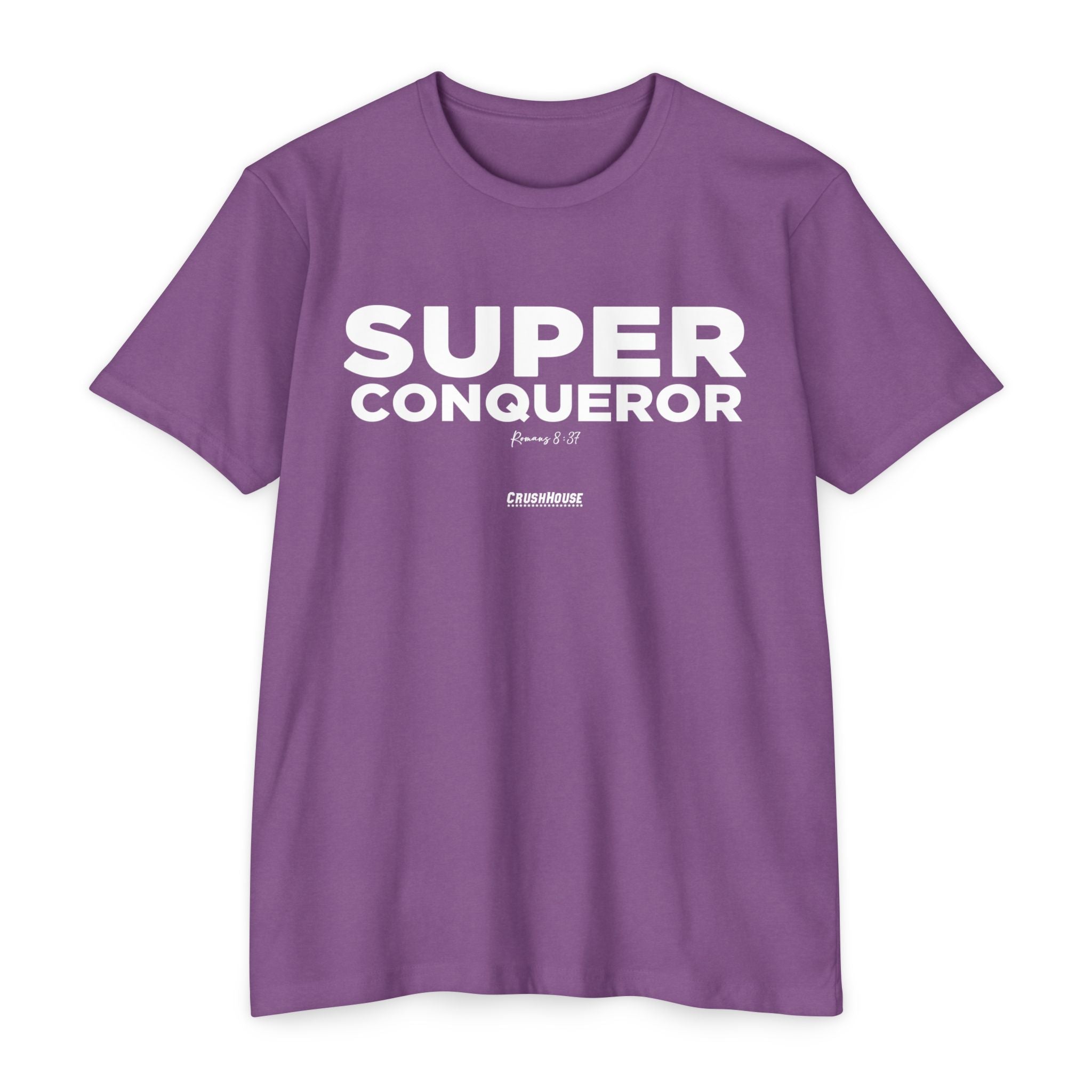 Super Conqueror (Rom. 8:37)- Premium Unisex T-shirt