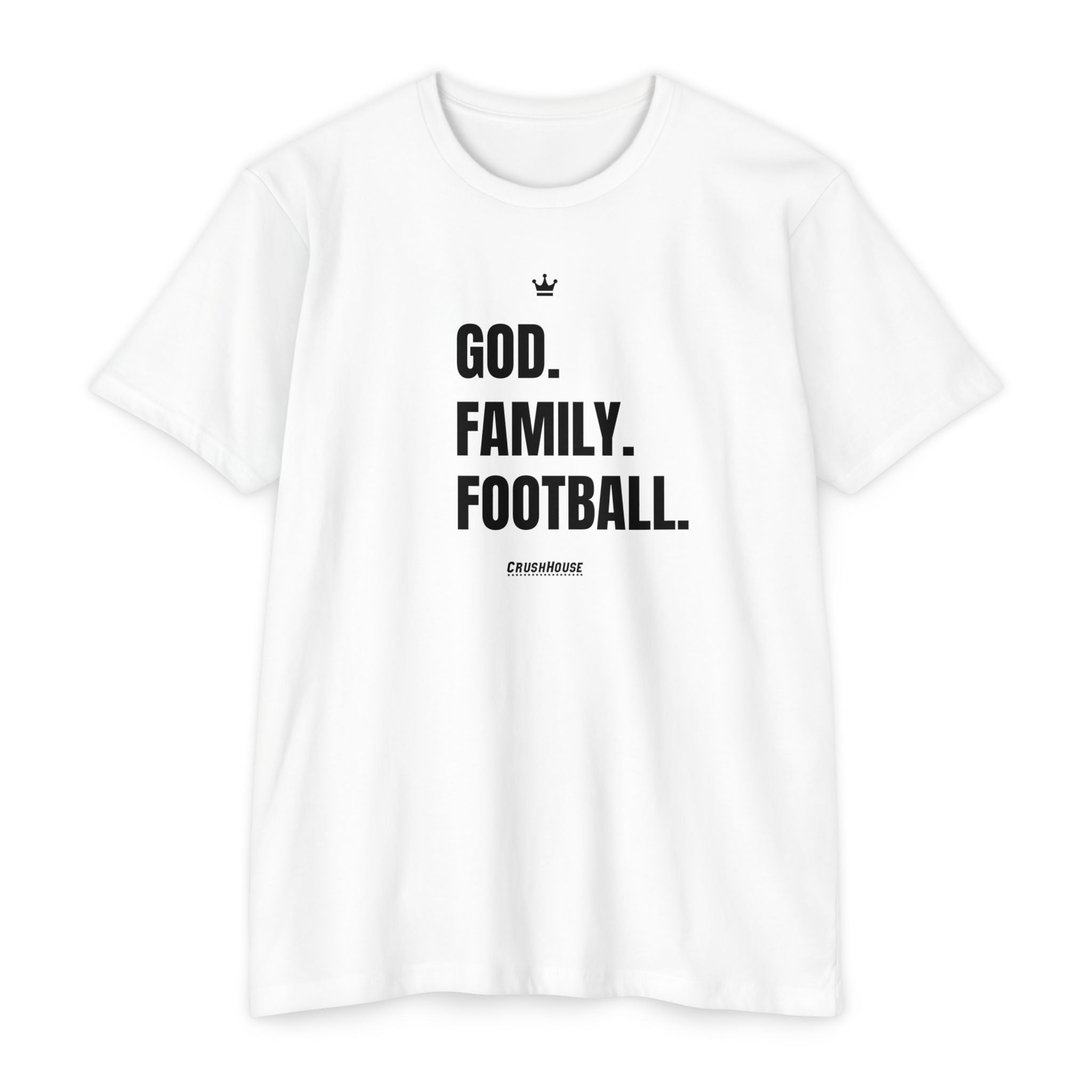 God. Family. Football. - Premium Unisex T-shirt