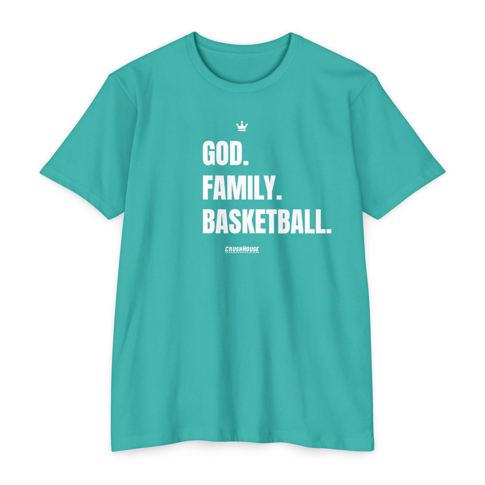 God. Family. Basketball. - Premium Unisex T-shirt