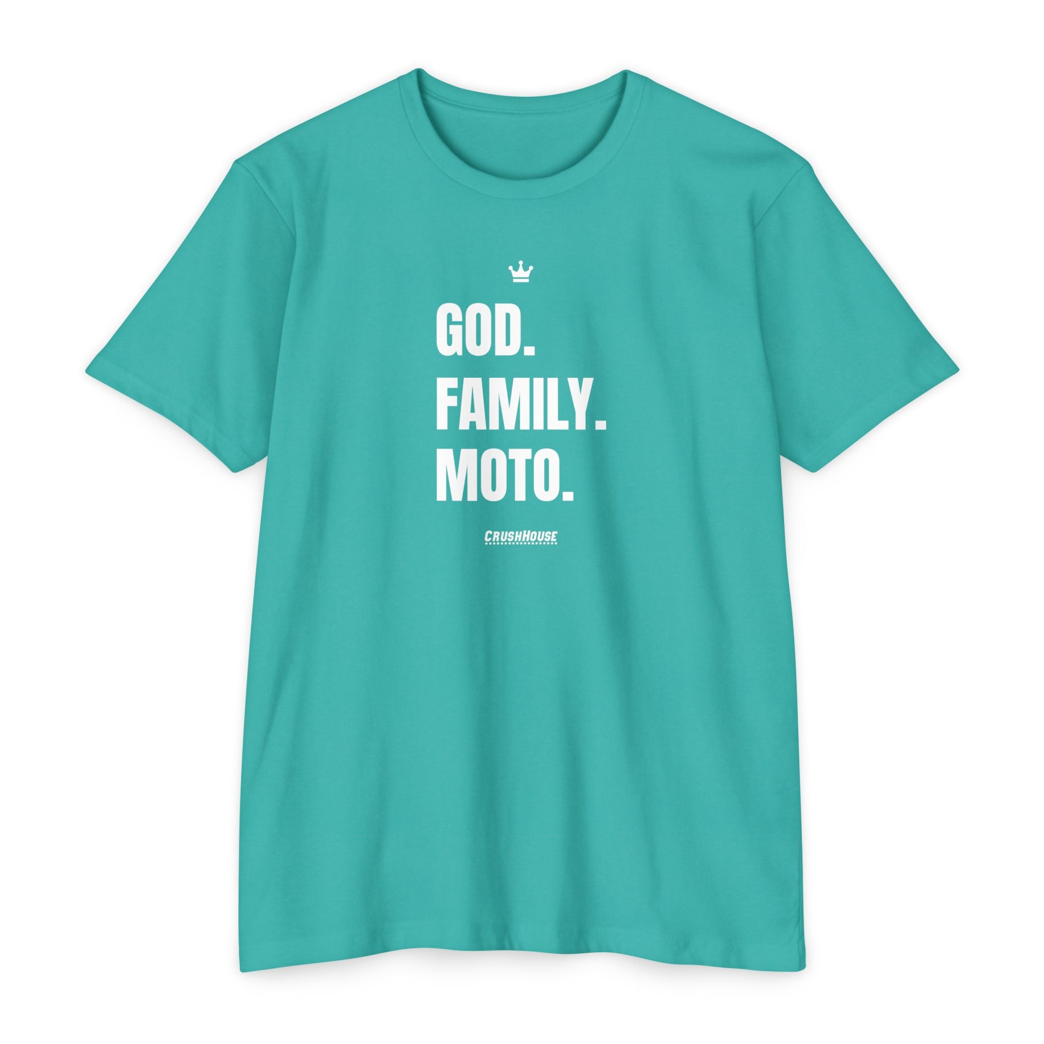 God. Family. Moto. - Premium Unisex T-shirt