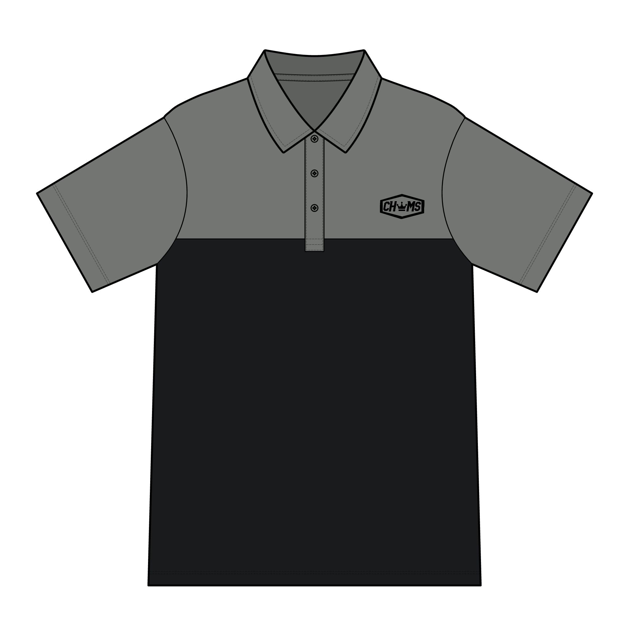 CHUMS Logo — Premium Embroidered Travis Mathew Polo