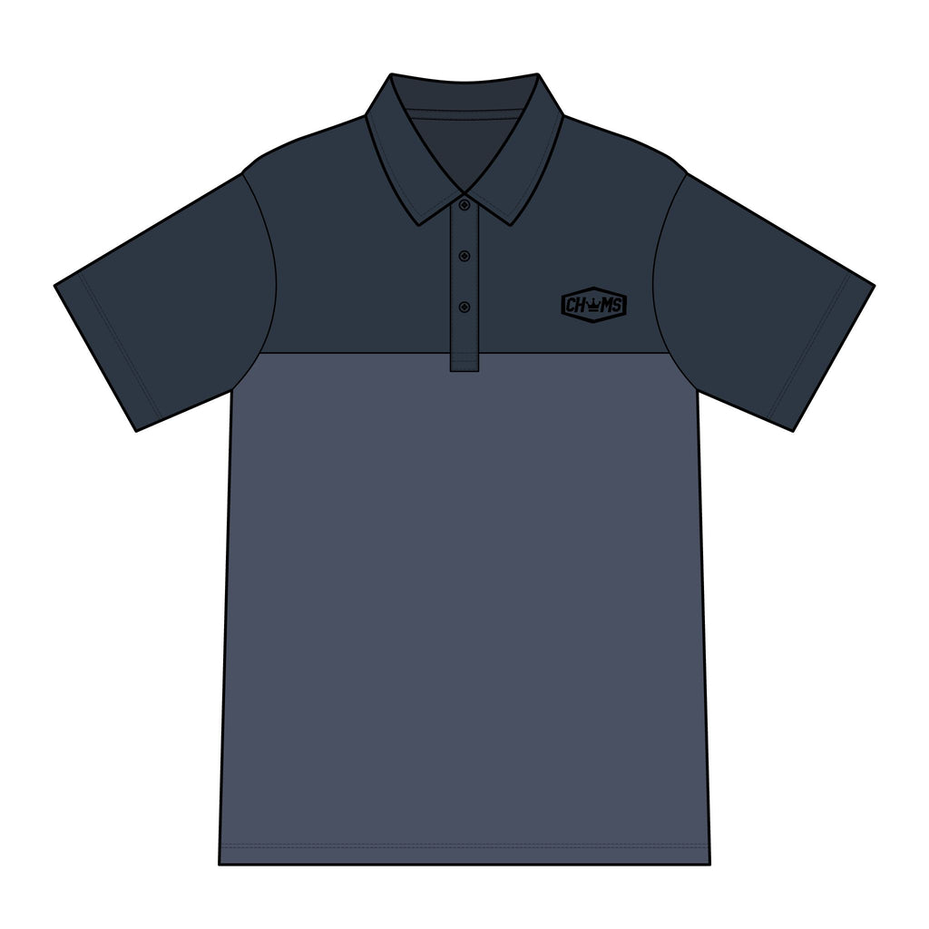 CHUMS Logo — Premium Embroidered Travis Mathew Polo