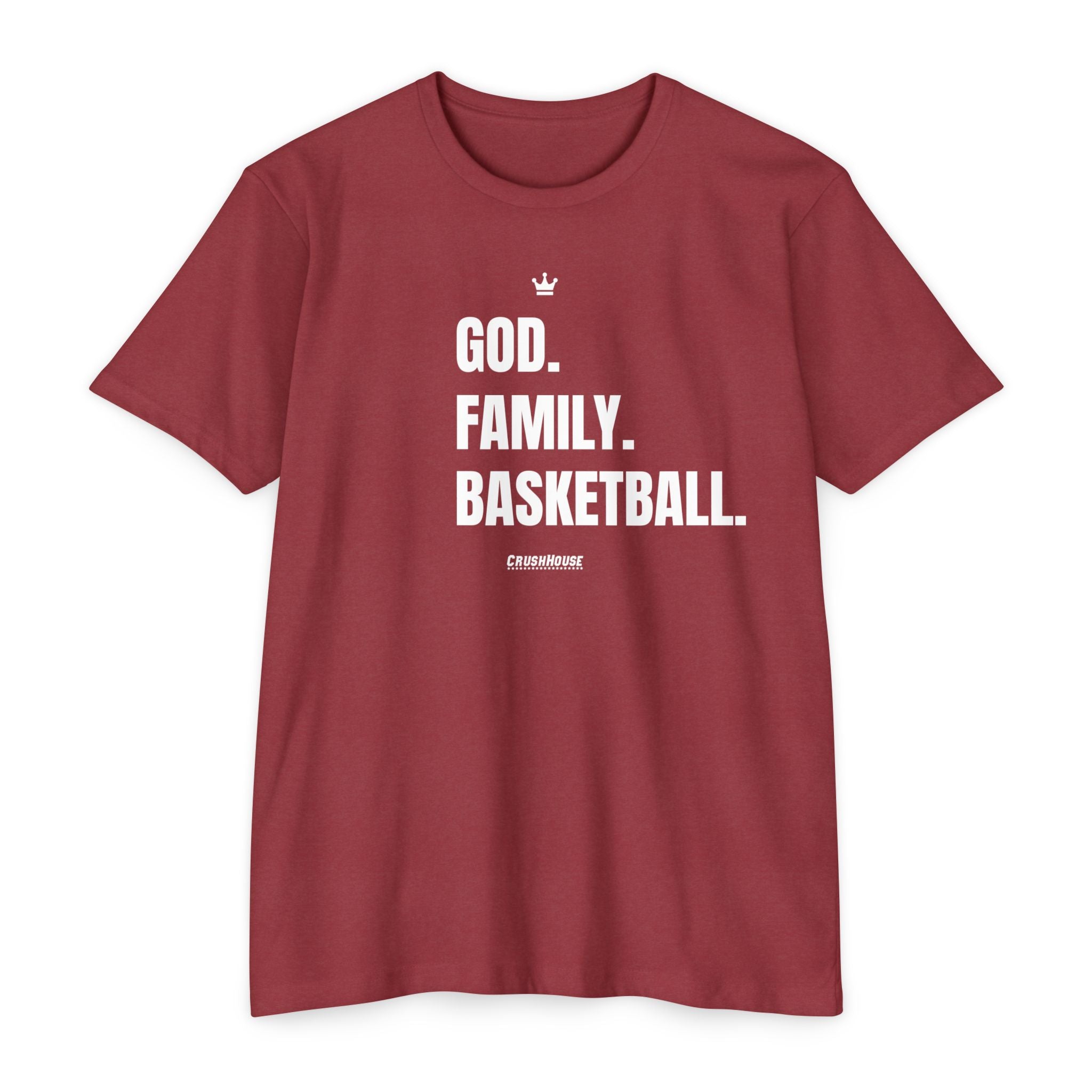 God. Family. Basketball. - Premium Unisex T-shirt
