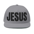 JESUS- Embroidered Flat Bill Snapback