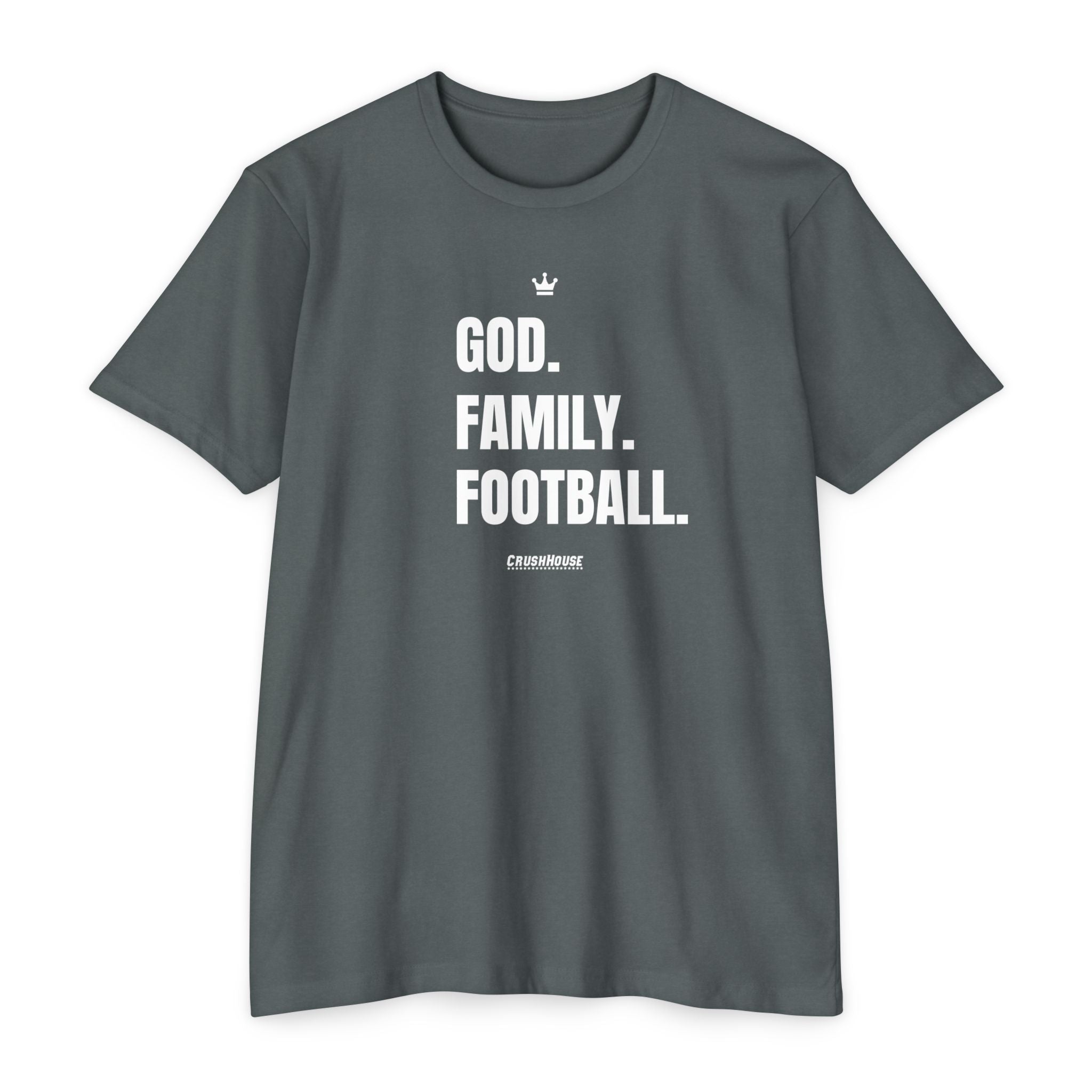 God. Family. Football. - Premium Unisex T-shirt