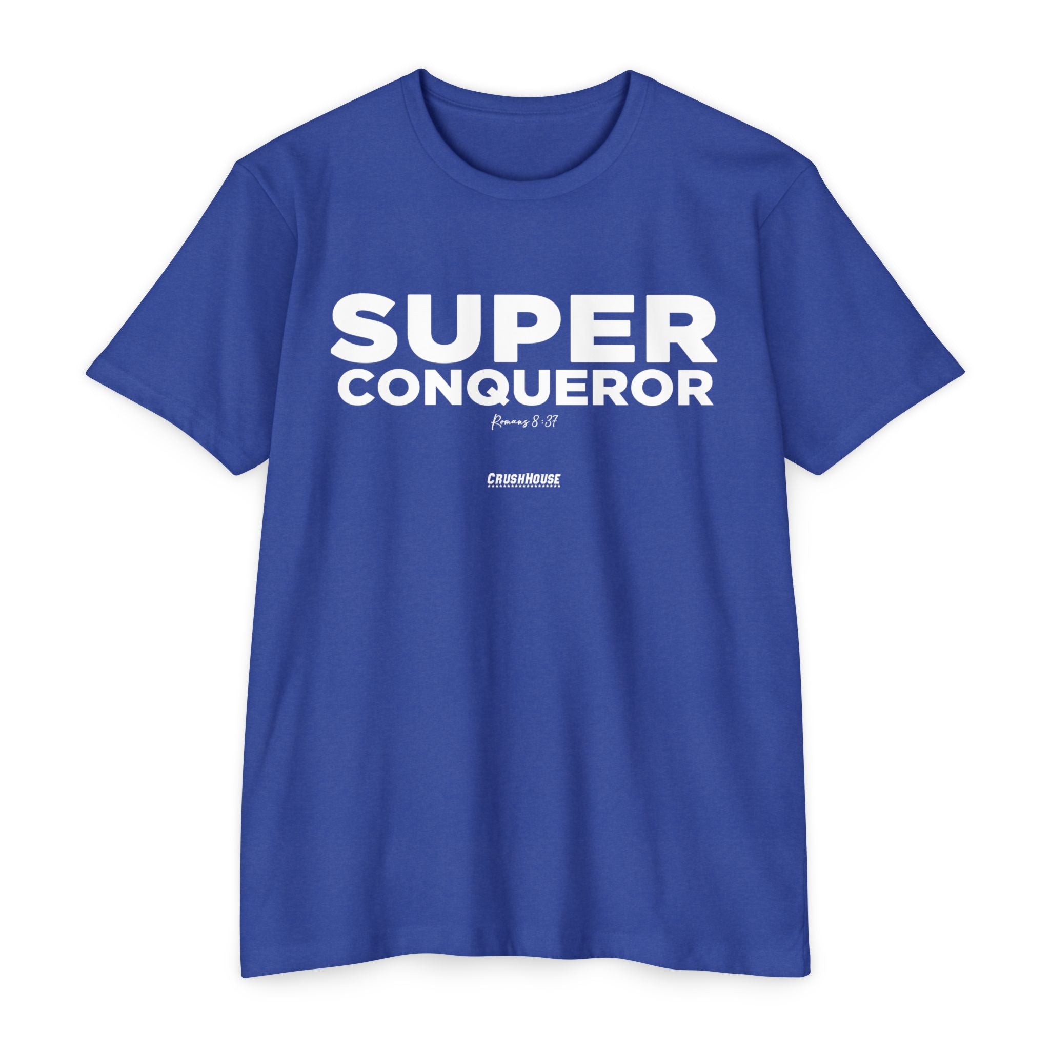 Super Conqueror (Rom. 8:37)- Premium Unisex T-shirt