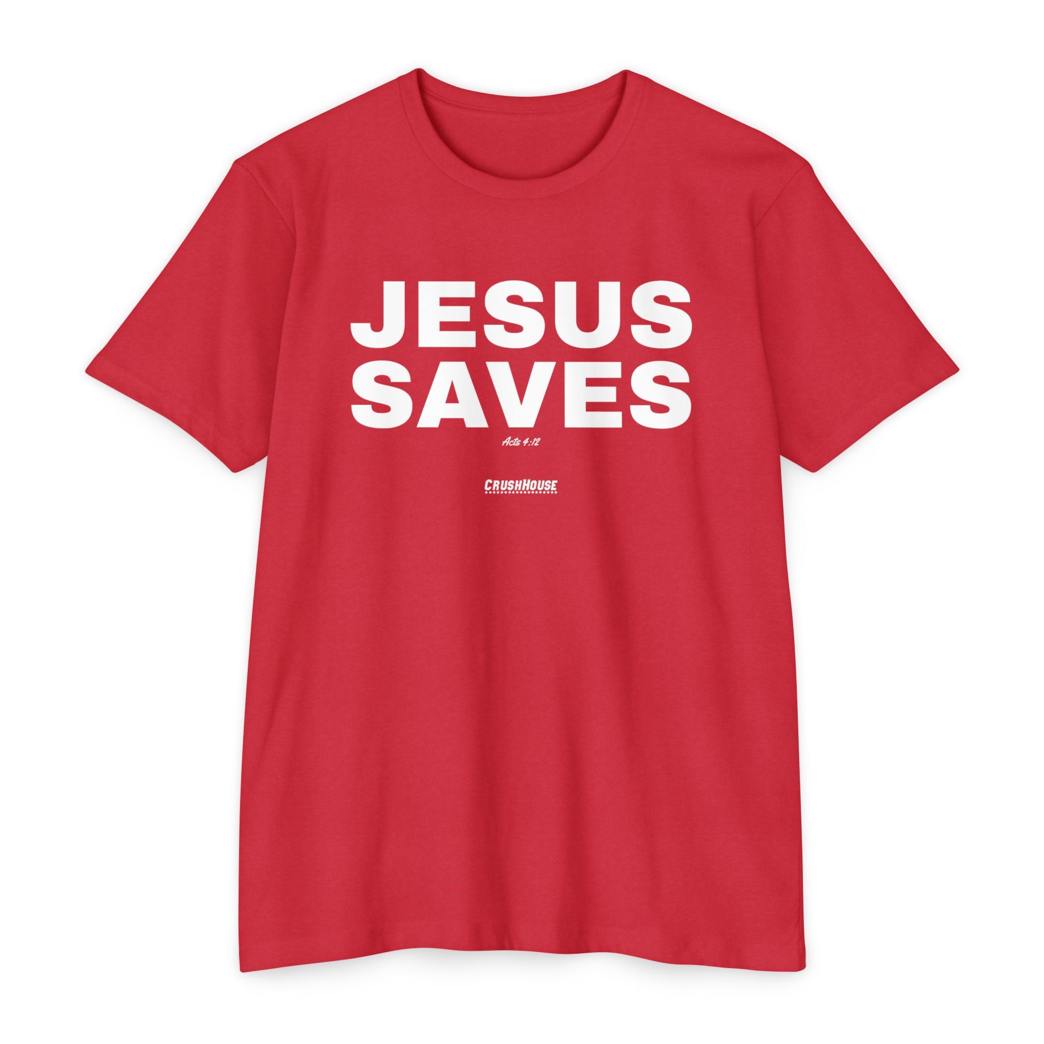 Jesus Saves (Acts 4:12)- Premium Unisex T-shirt