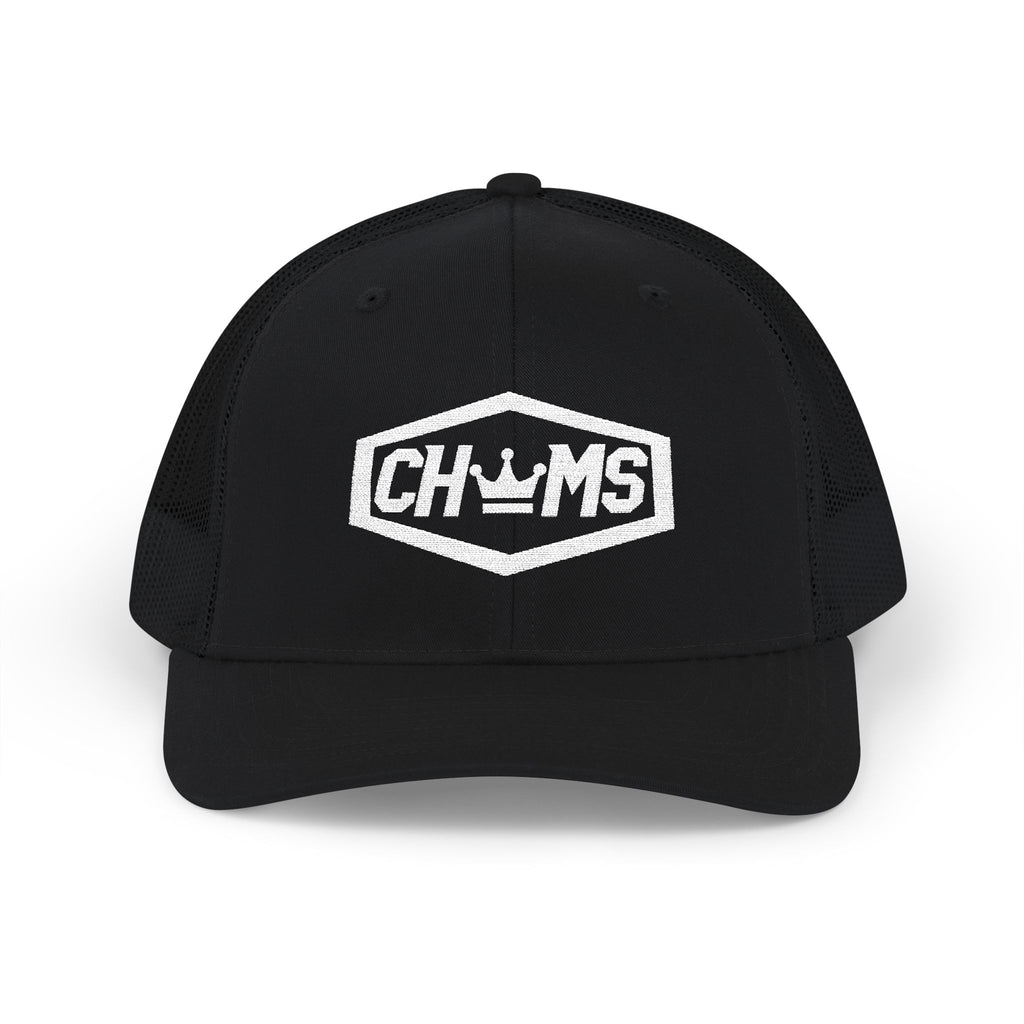 CHUMS Logo- Embroidered Snapback Trucker Hat