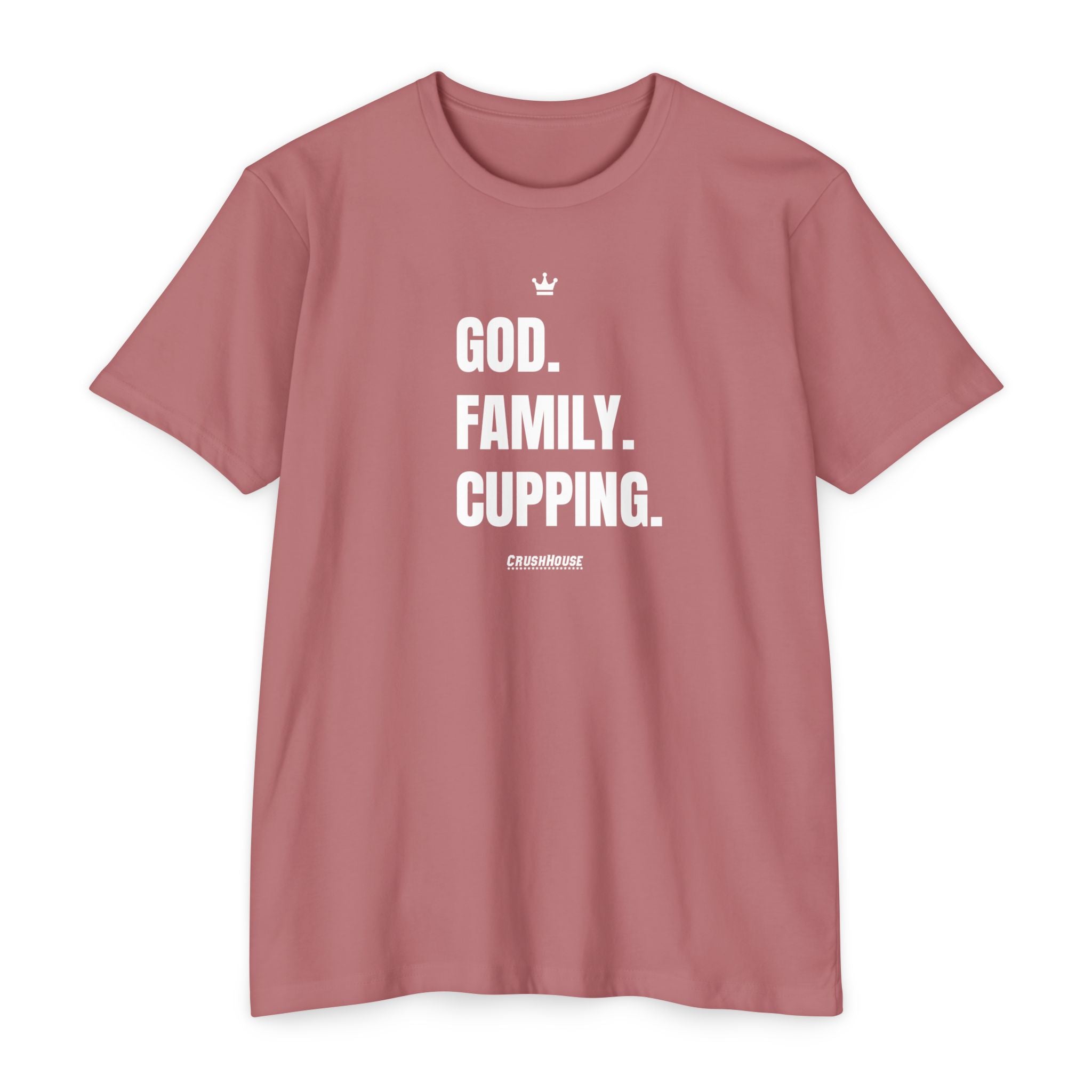 God. Family. Cupping. - Premium Unisex T-shirt