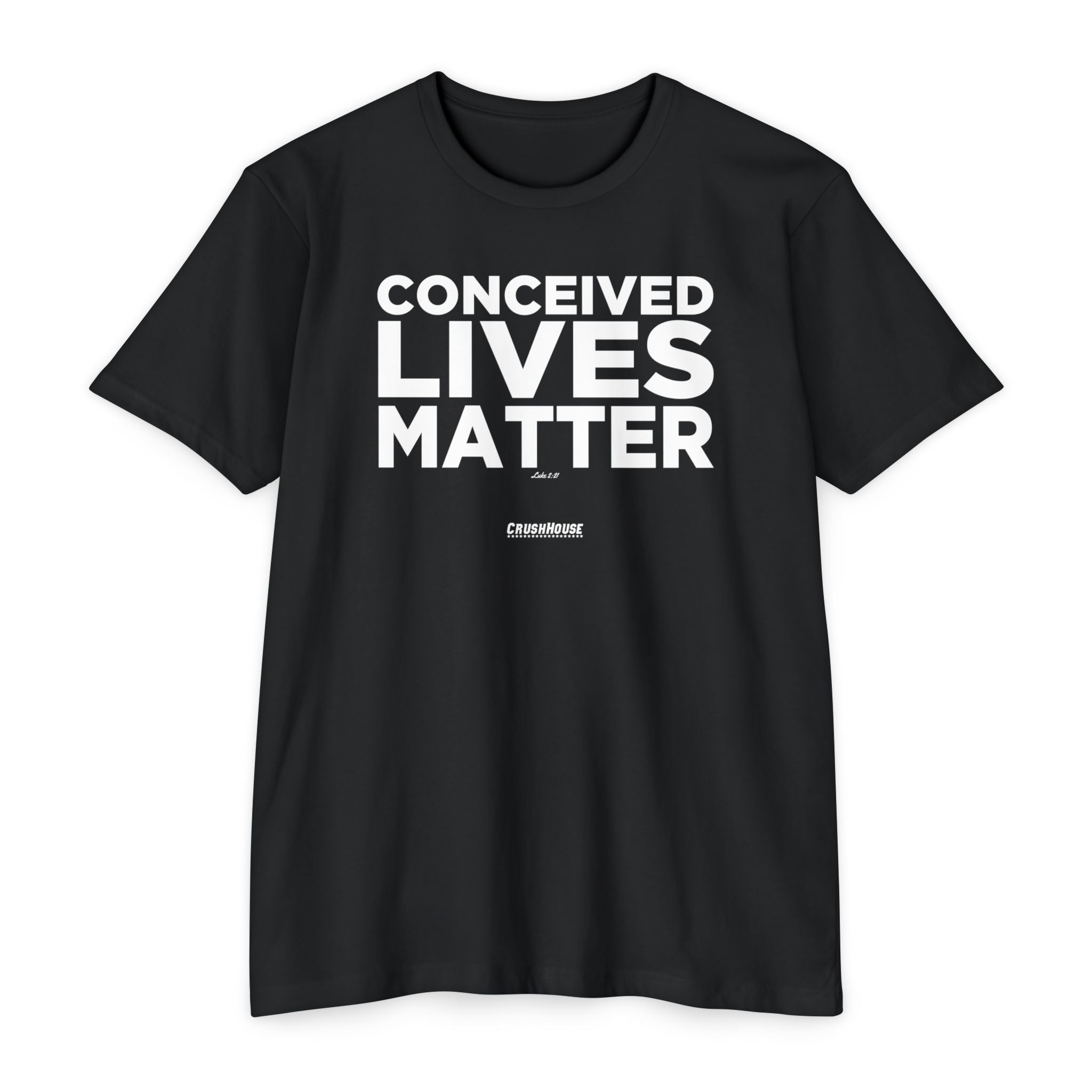 Conceived Lives Matter (Luke 2:21)- Premium Unisex T-shirt