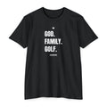God. Family. Golf. - Premium Unisex T-shirt