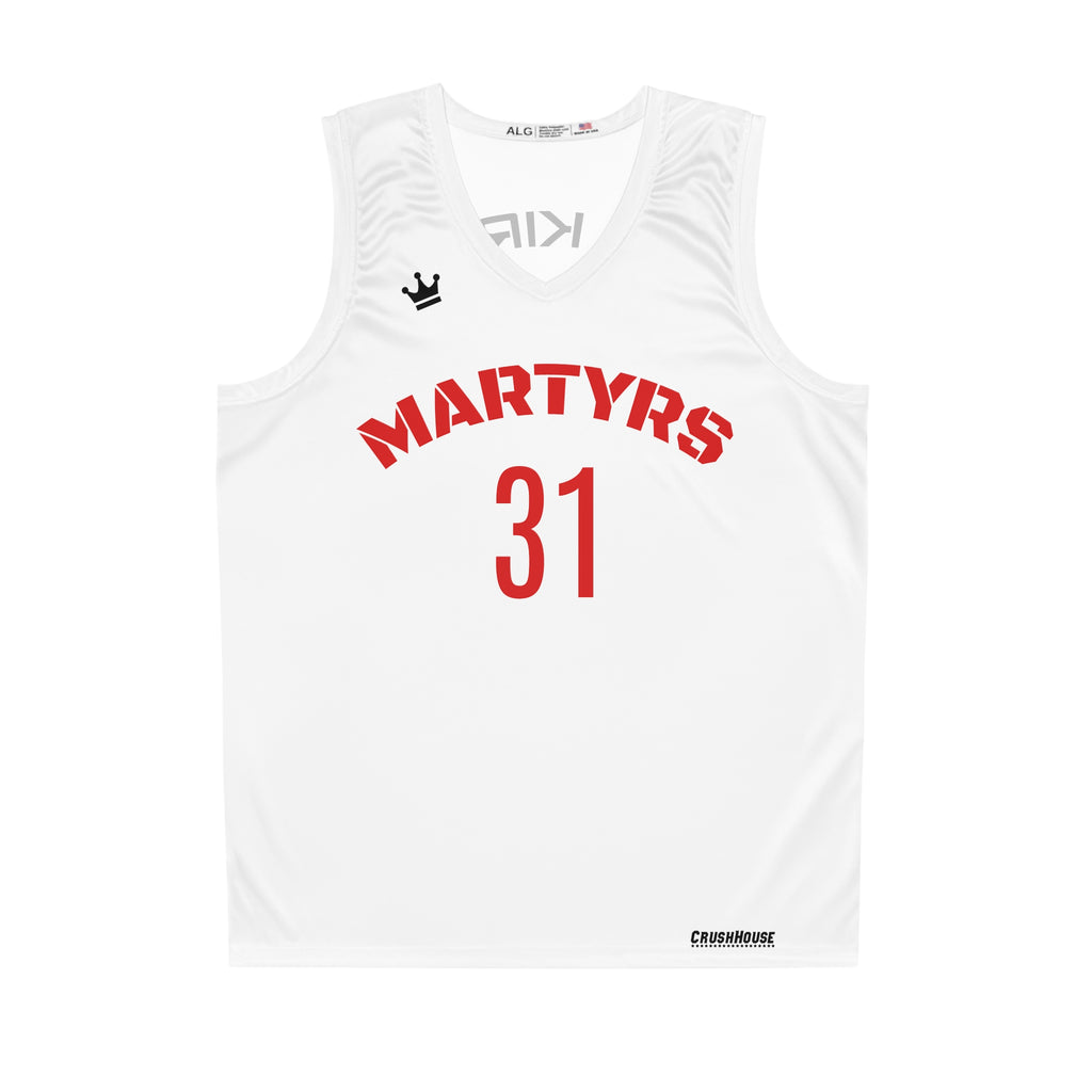 Team Martyrs (Charlie Kirk age 31)- Basketball Jersey