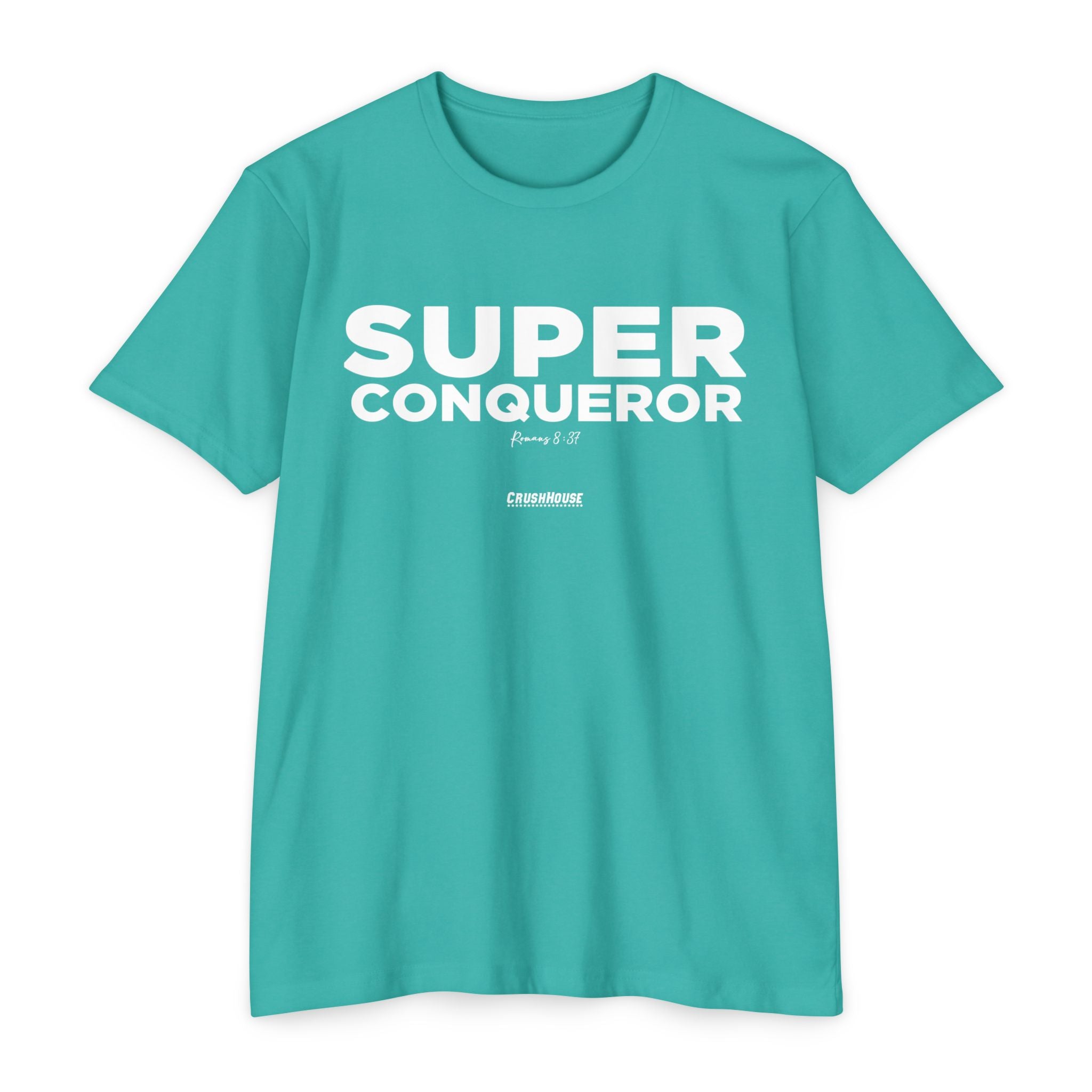 Super Conqueror (Rom. 8:37)- Premium Unisex T-shirt