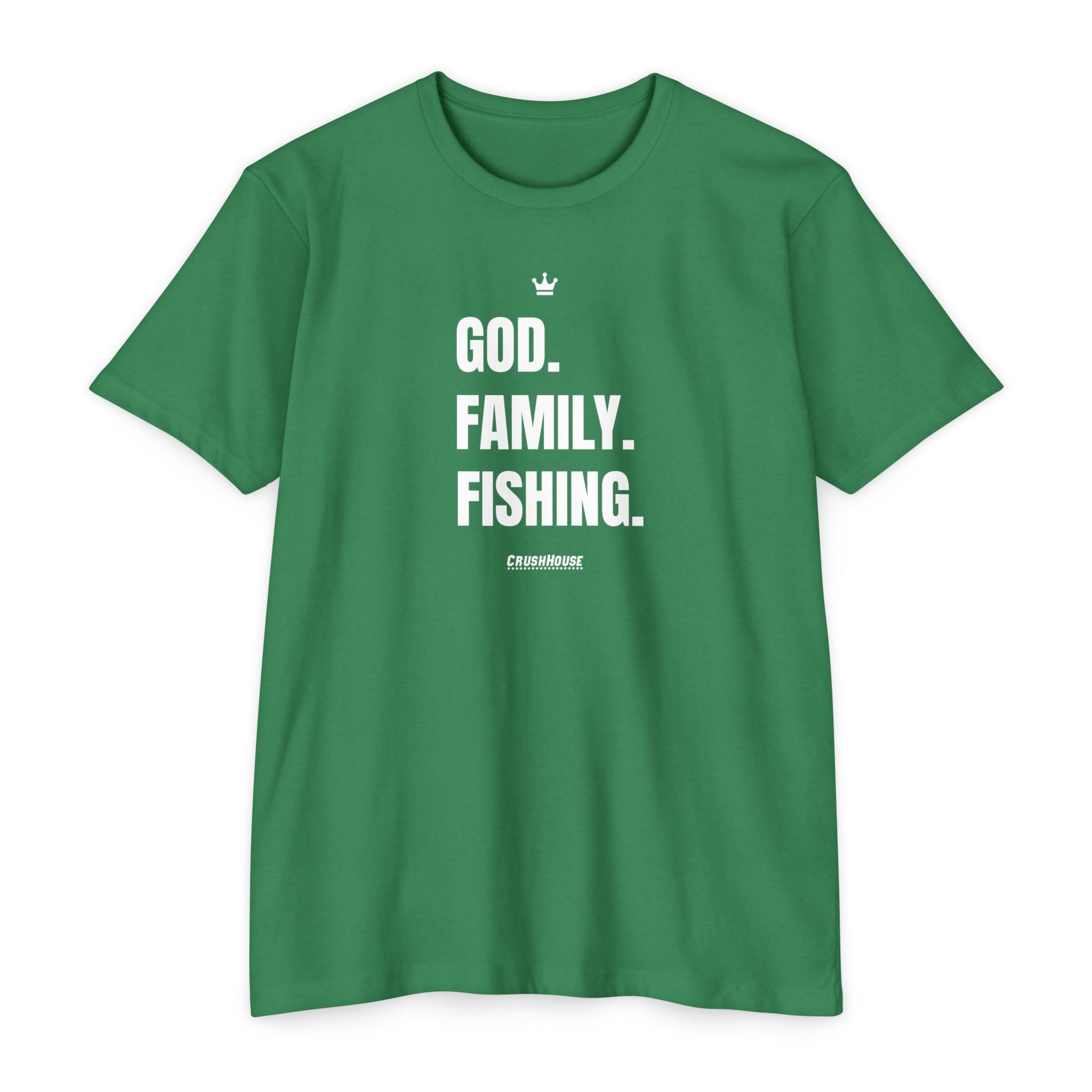 God. Family. Fishing. - Premium Unisex T-shirt