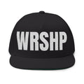 WRSHP- Embroidered Flat Bill Snapback