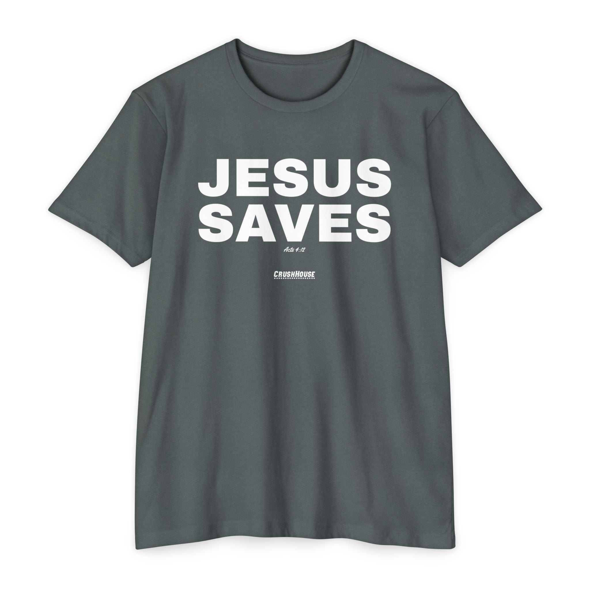 Jesus Saves (Acts 4:12)- Premium Unisex T-shirt