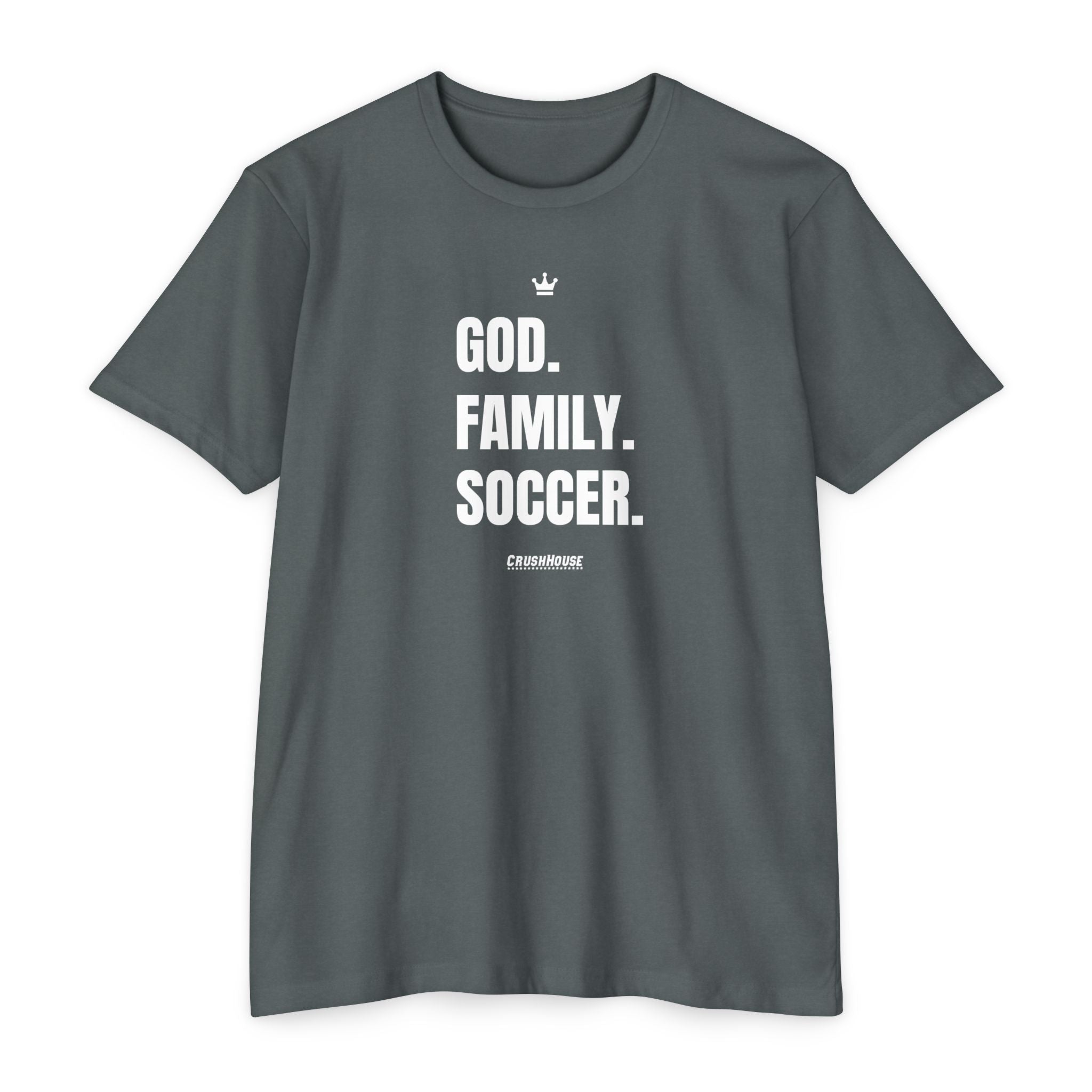 God. Family. Soccer. - Premium Unisex T-shirt