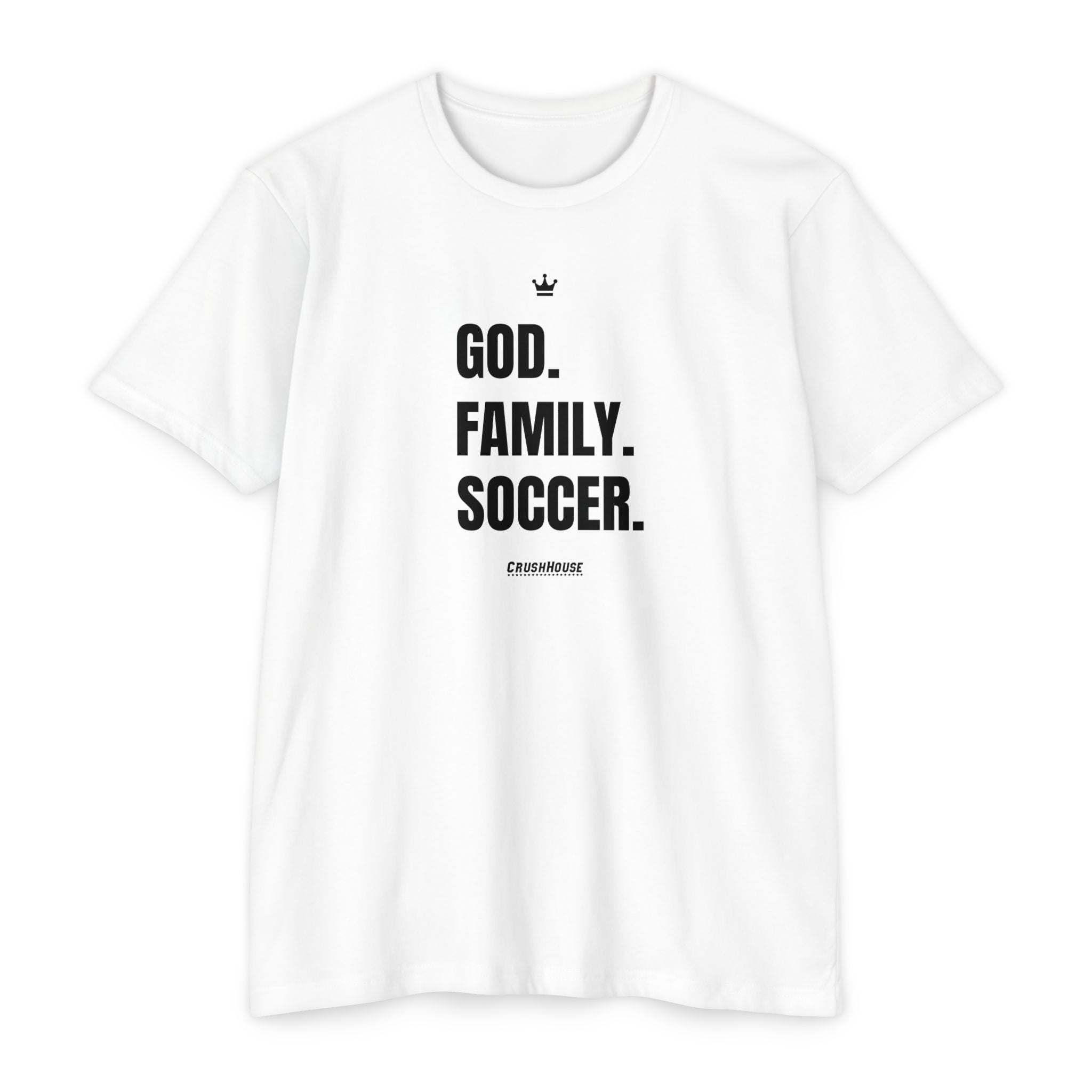 God. Family. Soccer. - Premium Unisex T-shirt