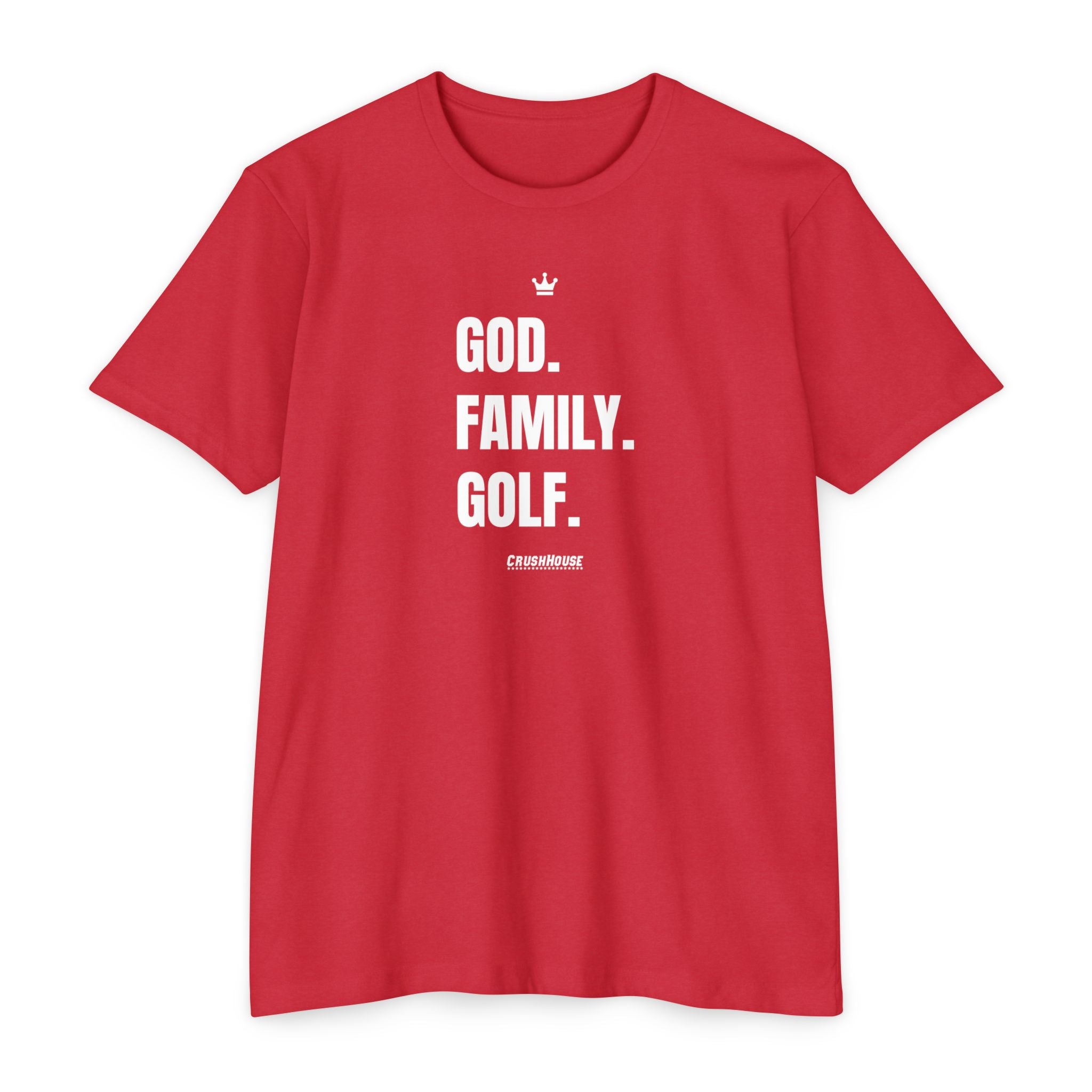 God. Family. Golf. - Premium Unisex T-shirt