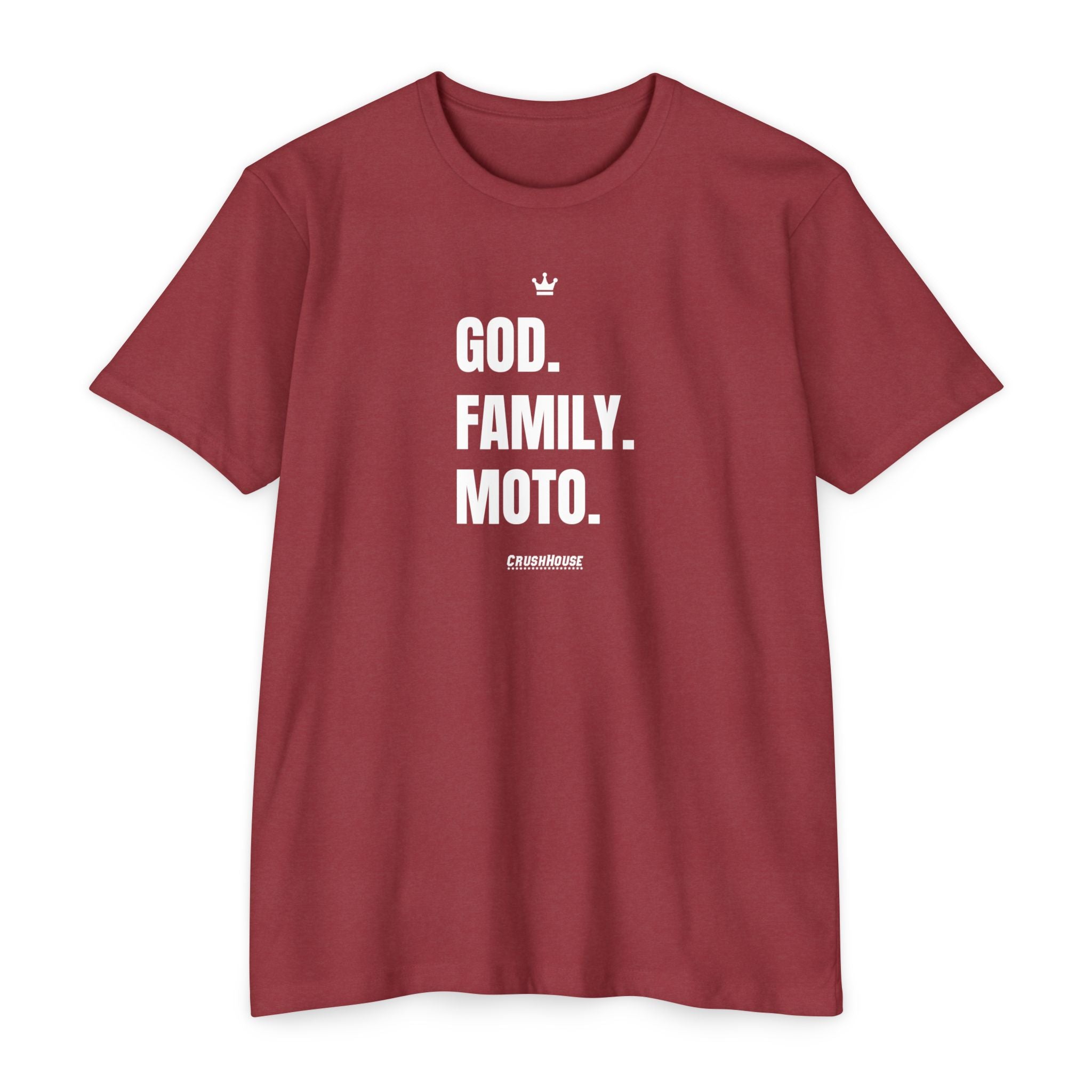 God. Family. Moto. - Premium Unisex T-shirt