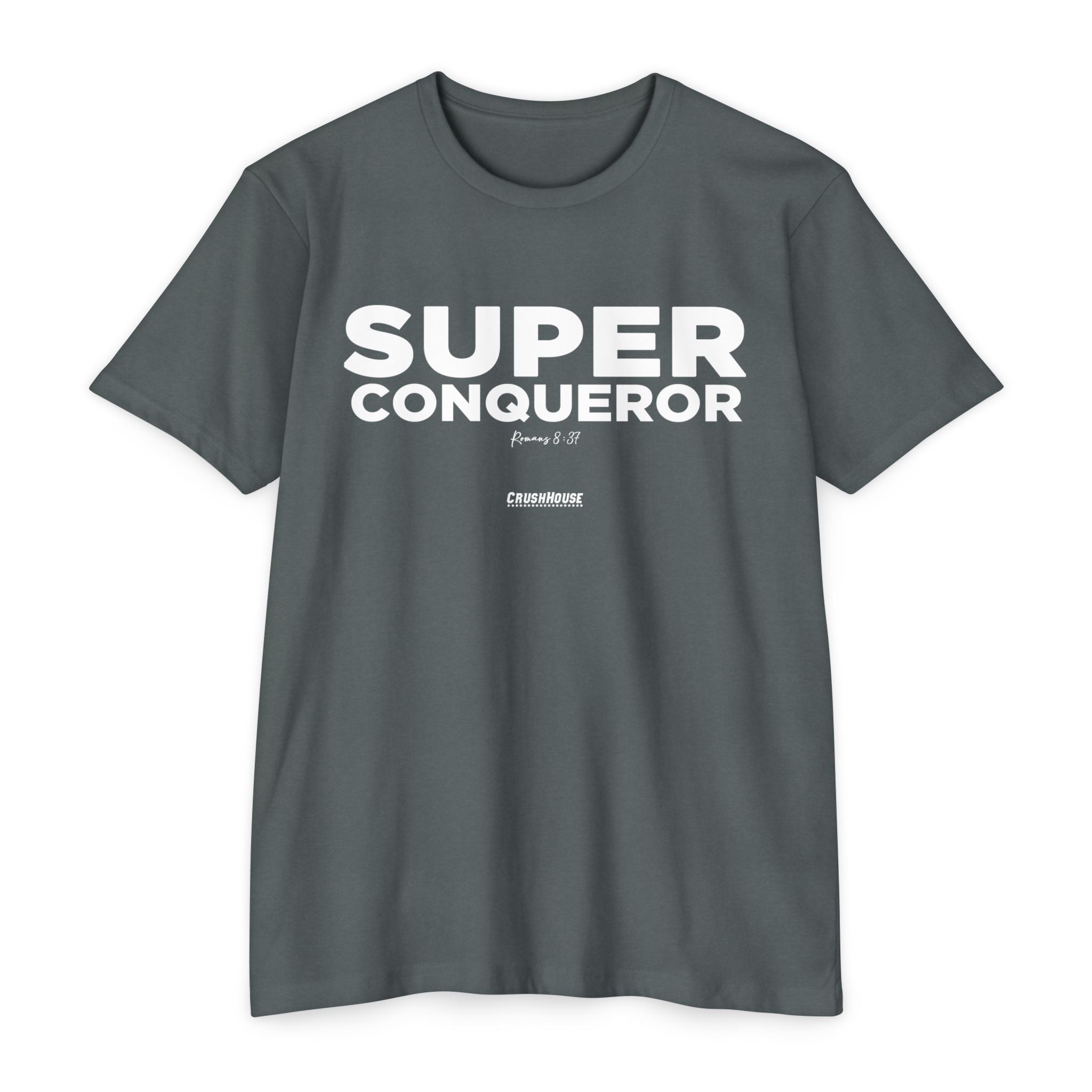 Super Conqueror (Rom. 8:37)- Premium Unisex T-shirt