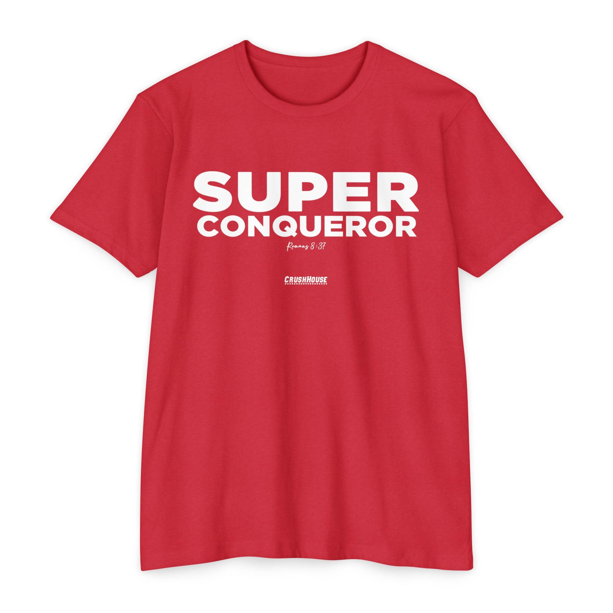 Super Conqueror (Rom. 8:37)- Premium Unisex T-shirt