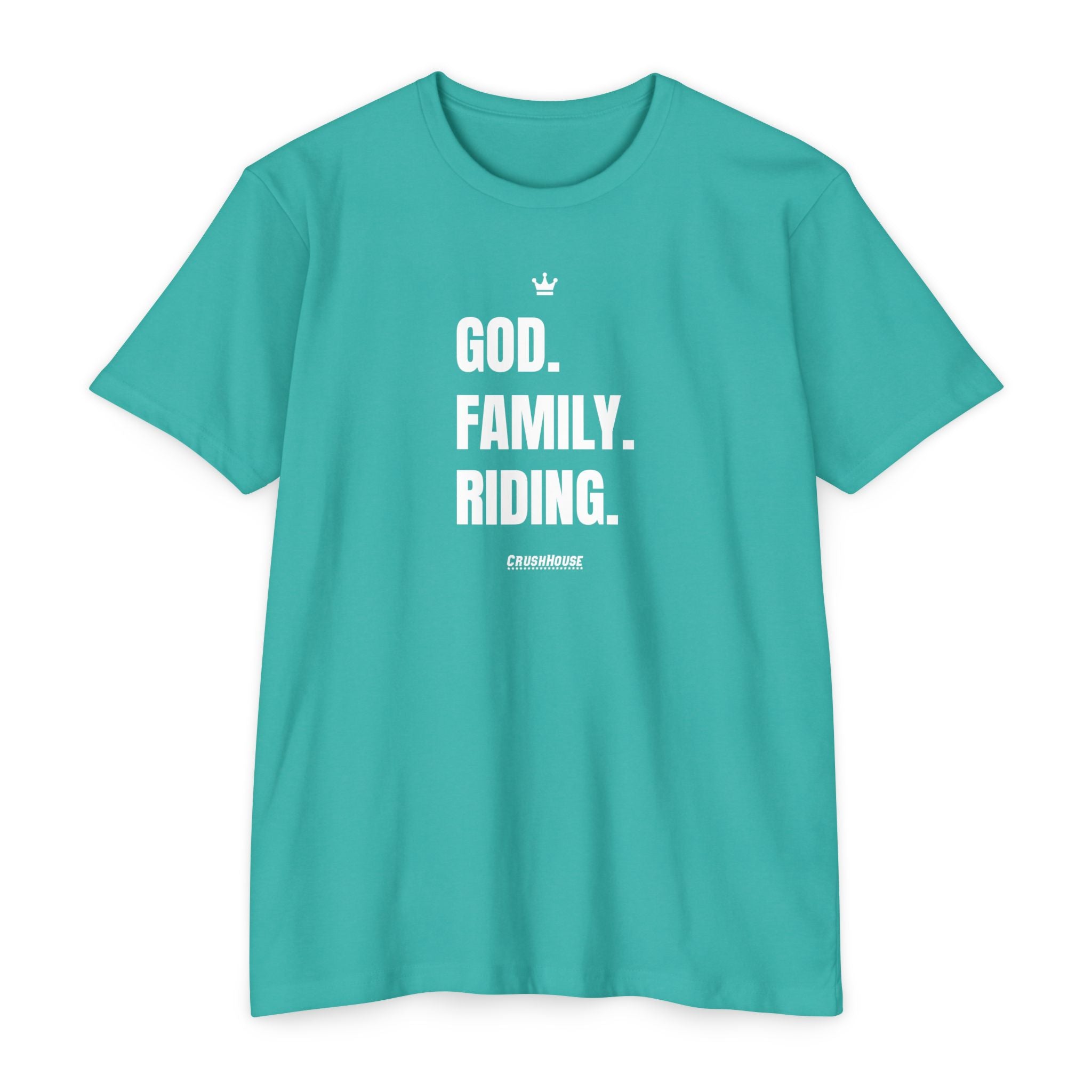 God. Family. Riding. - Premium Unisex T-shirt