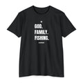 God. Family. Fishing. - Premium Unisex T-shirt