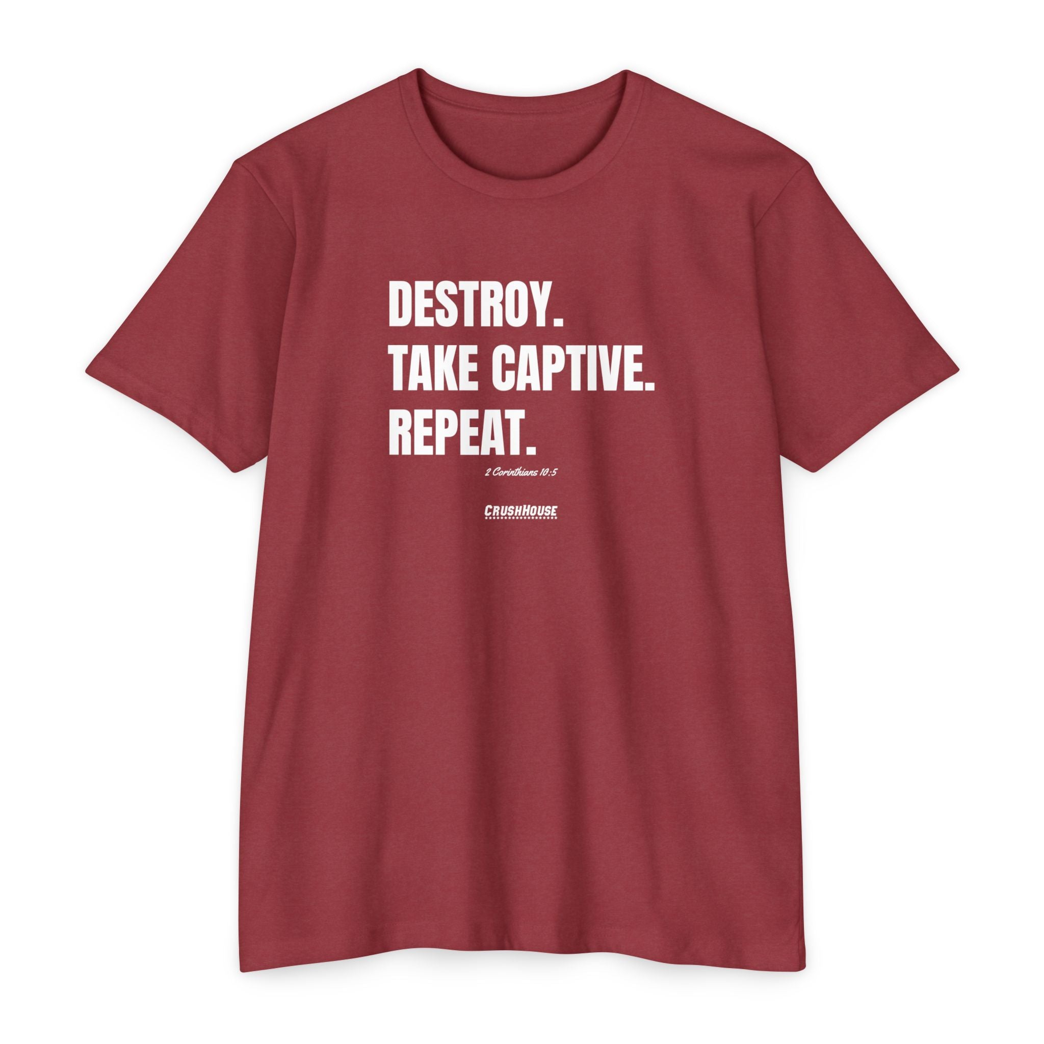 DESTROY (2 Cor. 10:5)- Premium Unisex T-shirt