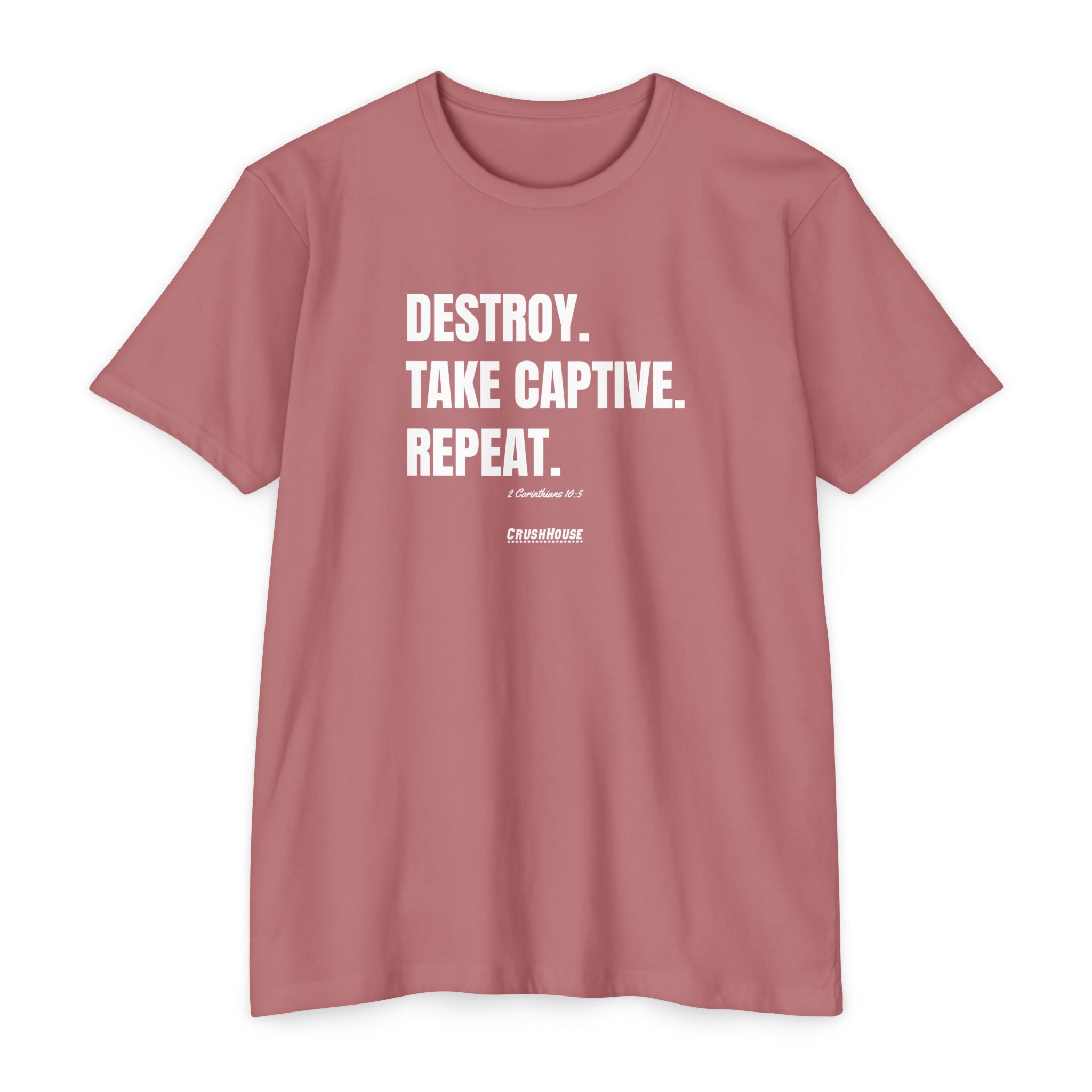DESTROY (2 Cor. 10:5)- Premium Unisex T-shirt