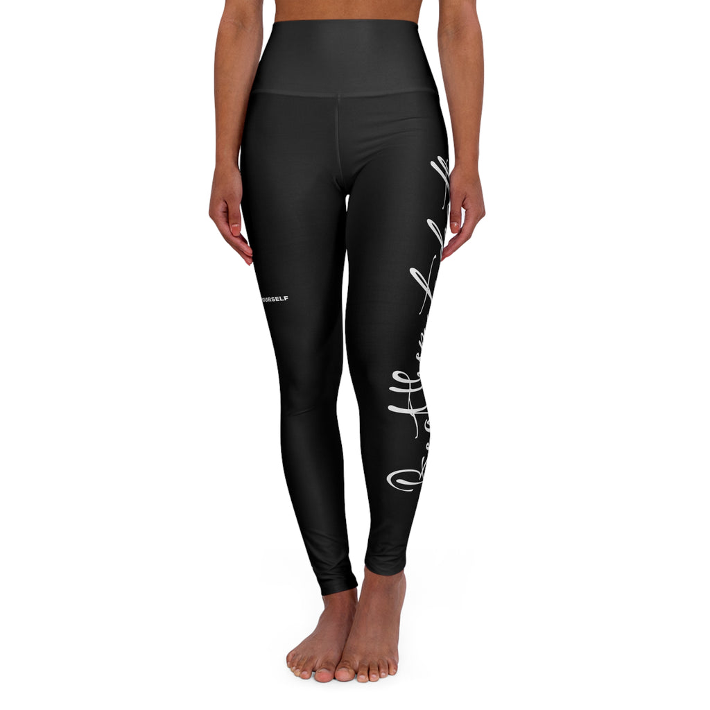 Beat Them to Death (Romans 8:13)- High Wasted Yoga Leggings